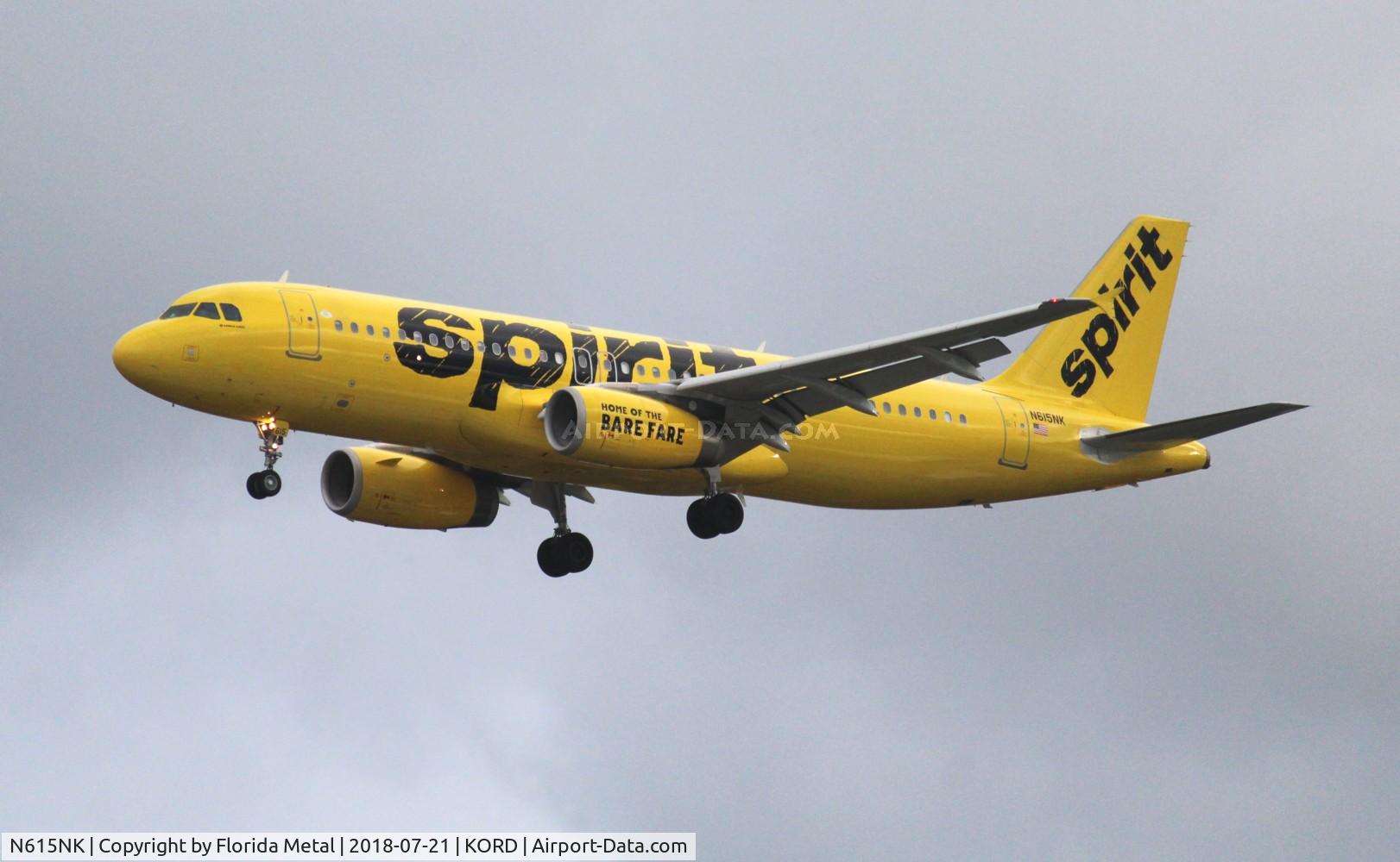 N615NK, 2012 Airbus A320-232 C/N 5159, Spirit