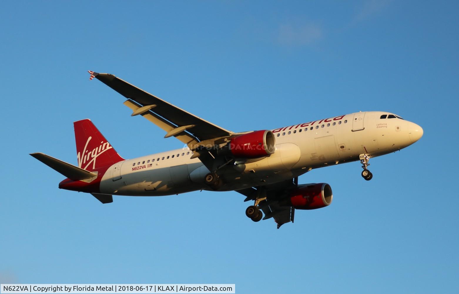 N622VA, 2006 Airbus A320-214 C/N 2674, Virgin America