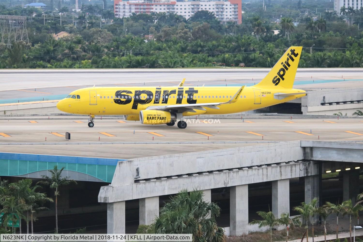 N623NK, 2013 Airbus A320-232 C/N 5861, Spirit