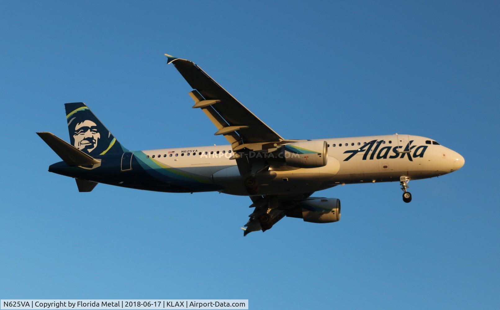 N625VA, 2006 Airbus A320-214 C/N 2800, Alaska