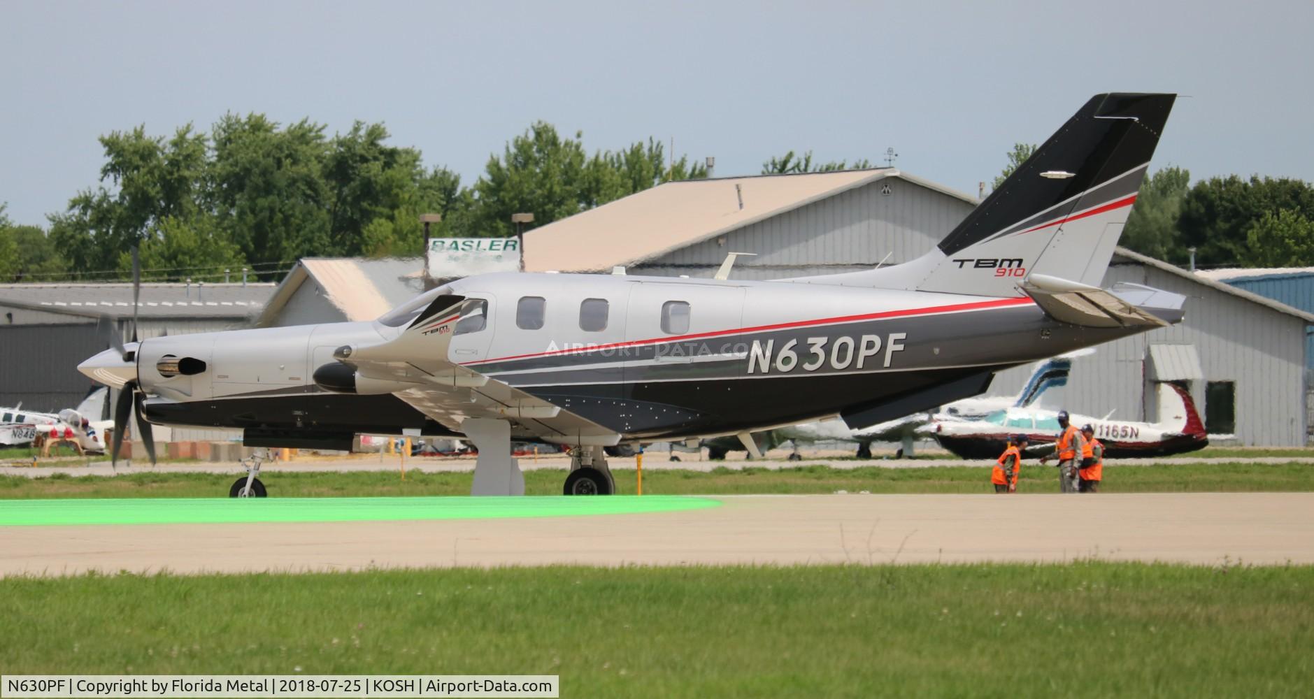 N630PF, 2017 Socata TBM-910 C/N 1214, TBM 910