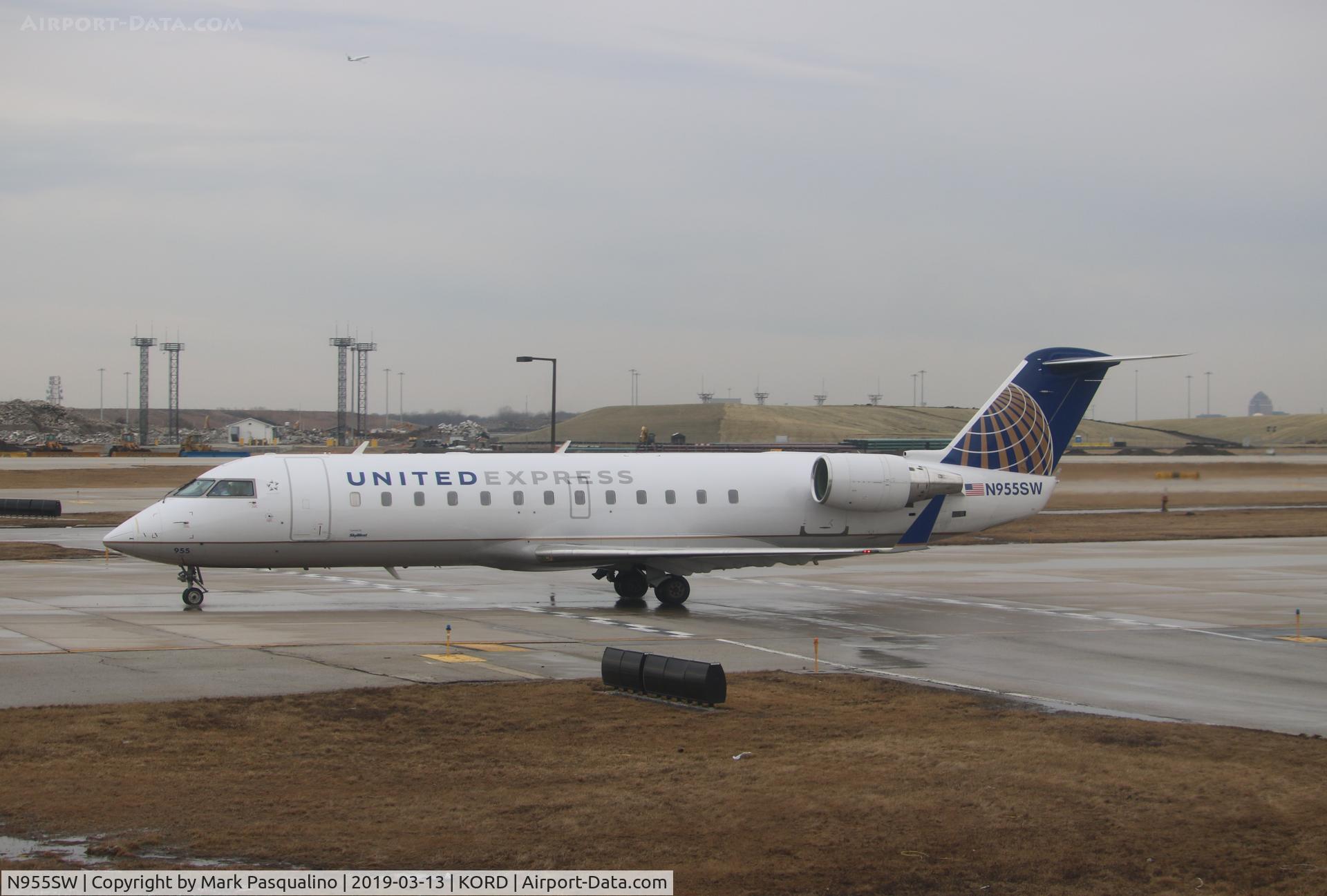 N955SW, 2003 Bombardier CRJ-200LR (CL-600-2B19) C/N 7817, CL-600-2B19