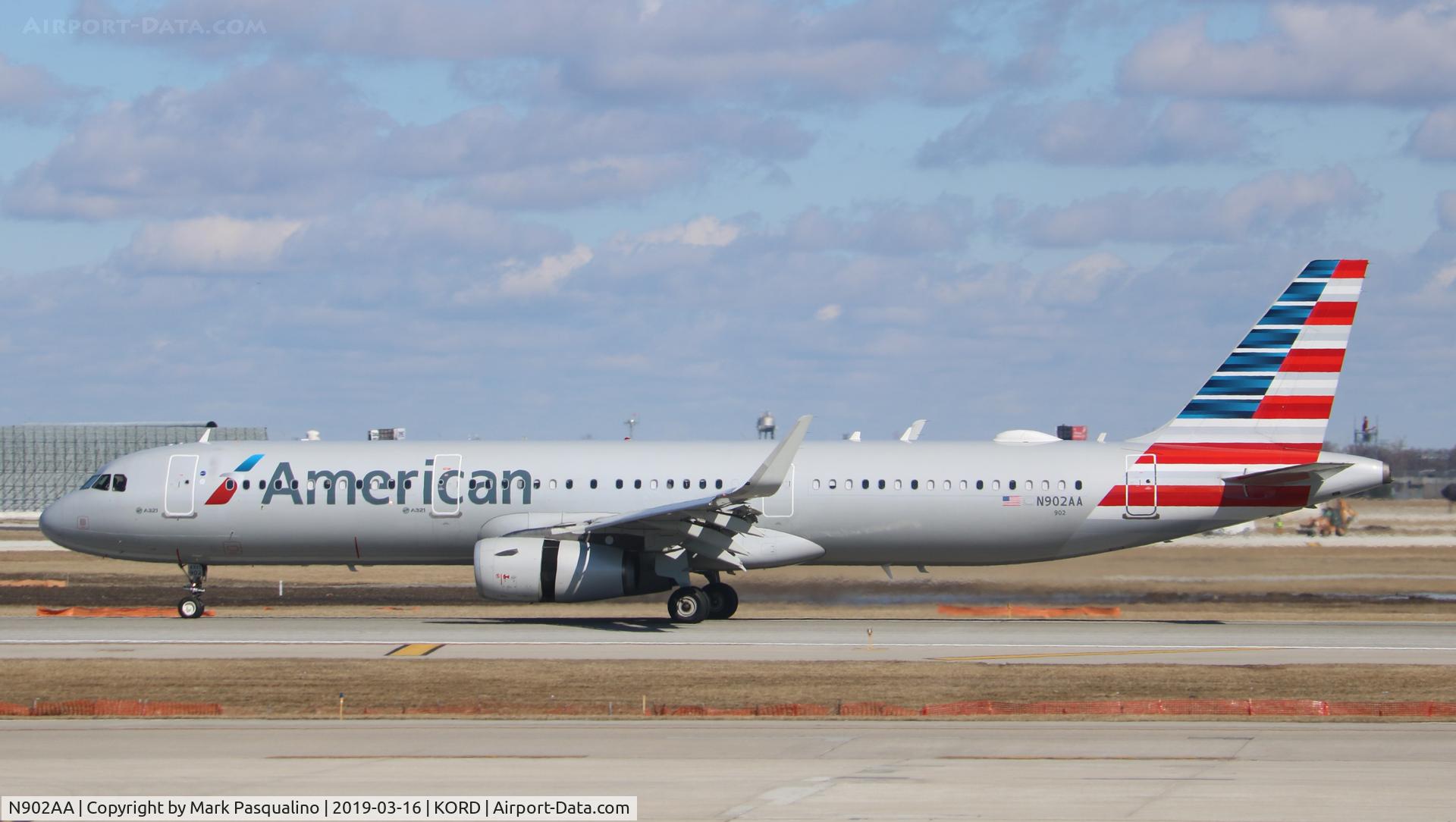 N902AA, 2017 Airbus A321-231 C/N 7519, Airbus A321-231