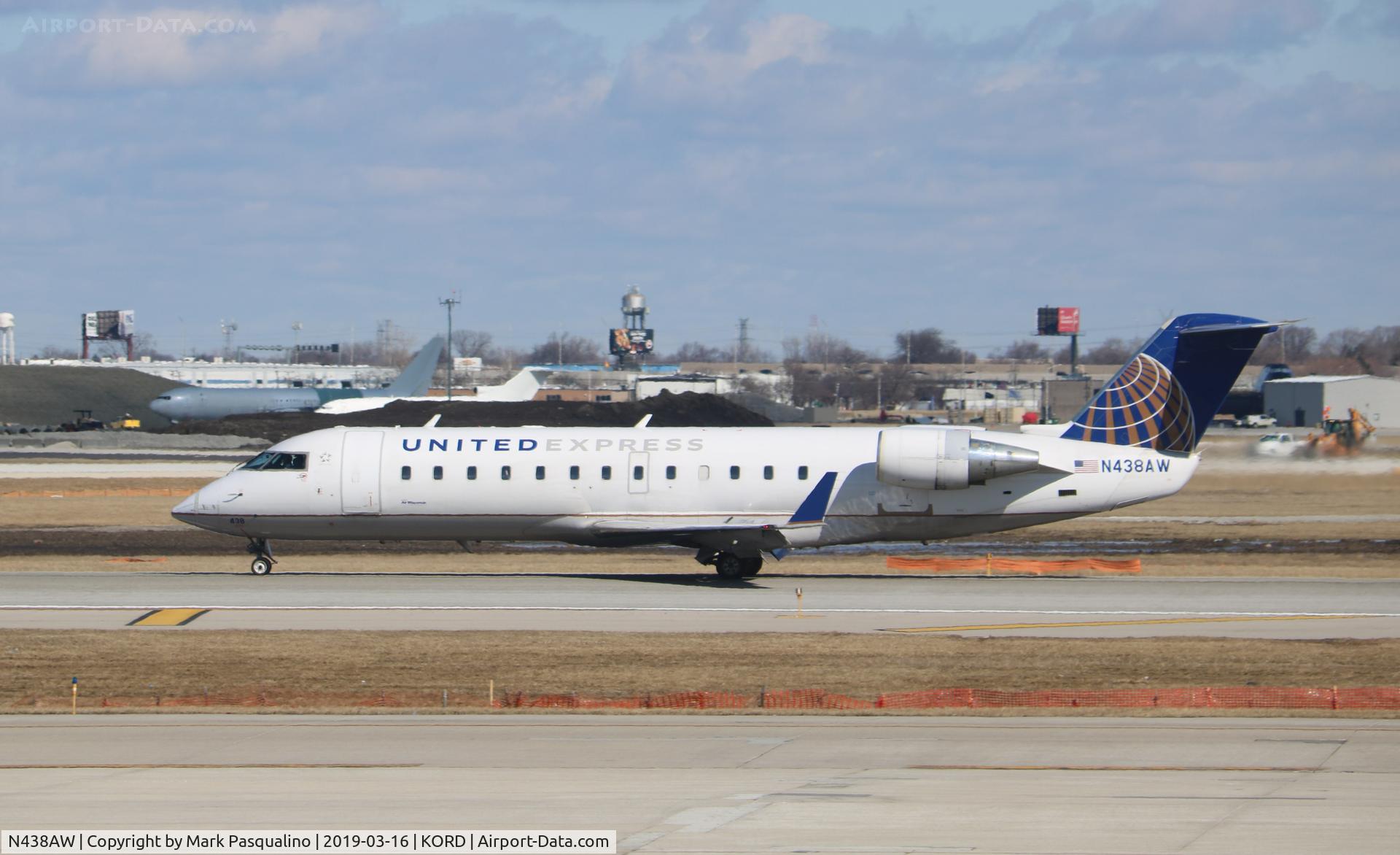N438AW, 2003 Bombardier CRJ-200LR (CL-600-2B19) C/N 7748, CL-600-2B19