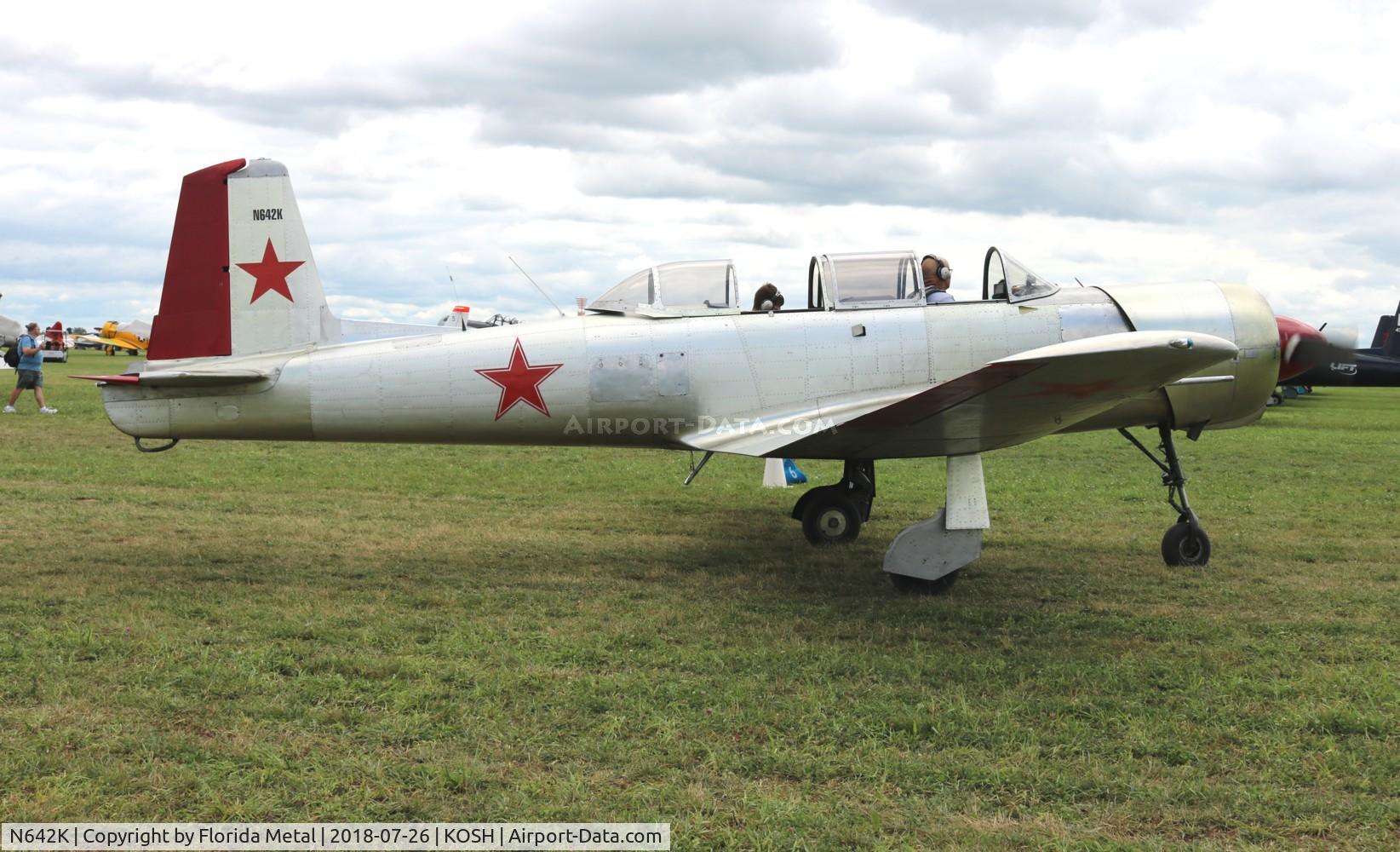 N642K, 1985 Nanchang CJ-6A C/N 4232013, CJ-6A