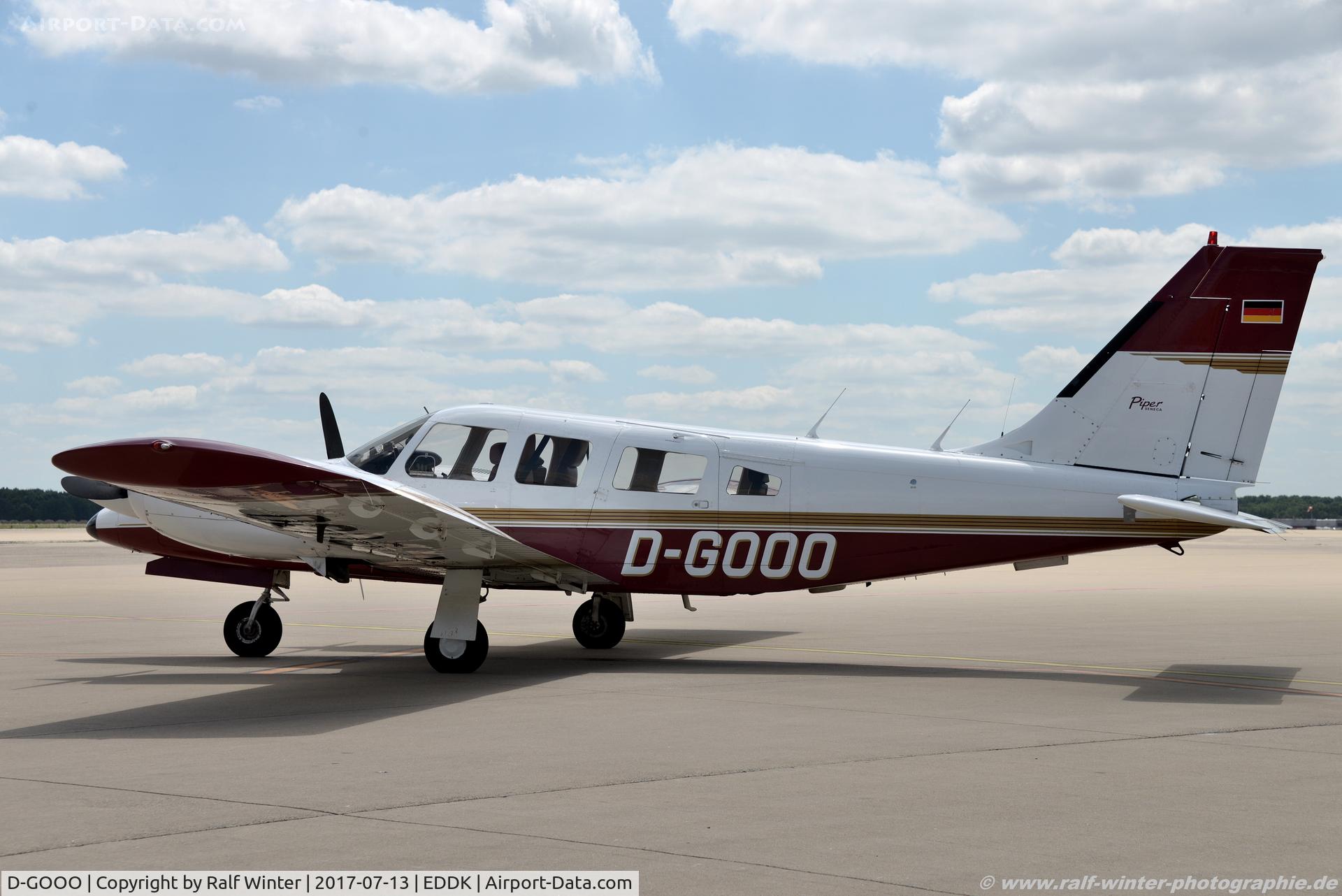 D-GOOO, 1979 Piper PA-34-200T Seneca II C/N 34-7970360, Piper PA-34-200T Seneca II - Private - 34-7970360 - D-GOOO - 13.07.2017 - CGN