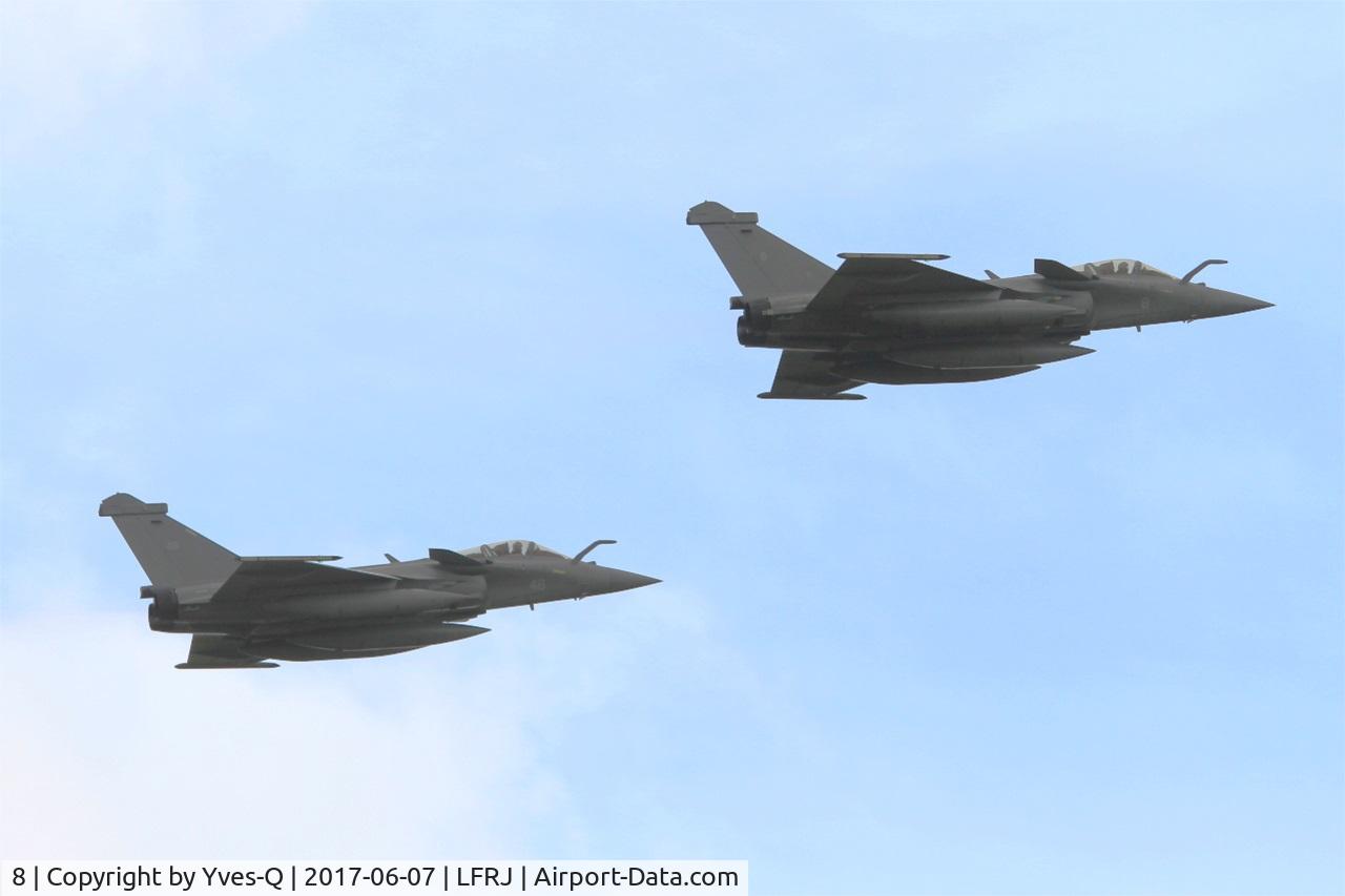 8, Dassault Rafale M C/N 8, Dassault Rafale M, Take off rwy 26, Landivisiau Naval Air Base (LFRJ) Tiger Meet 2017