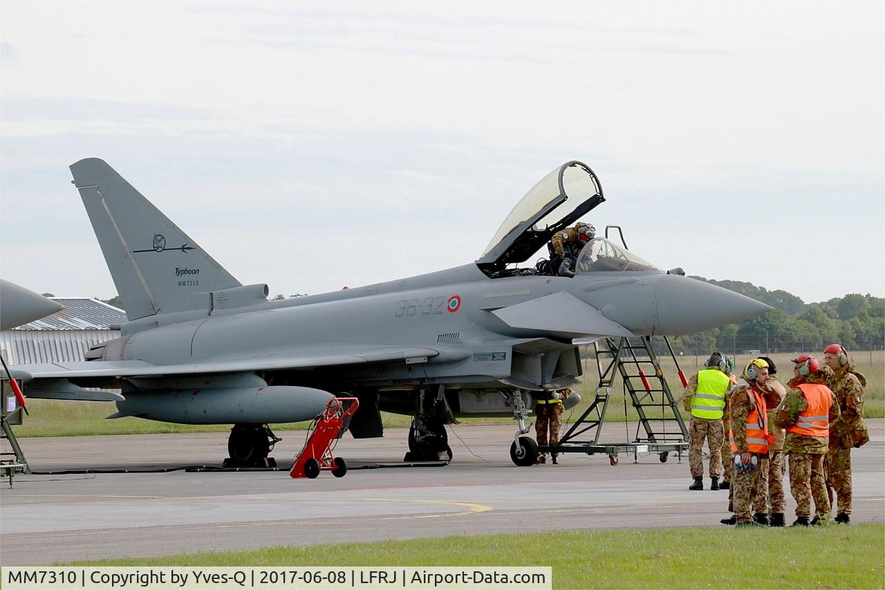 MM7310, Eurofighter EF-2000 Typhoon S C/N IS042, Eurofighter EF-2000 Typhoon S, Flight line, Landivisiau Naval Air Base (LFRJ) Tiger Meet 2017