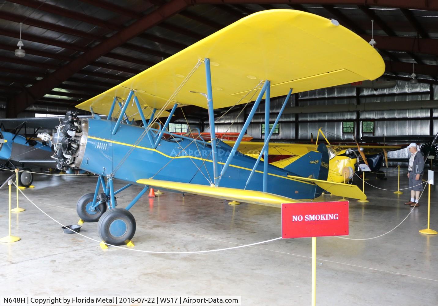N648H, 1929 Curtiss-Wright Travel Air E-4000 C/N 1224, Travel Air E-4000