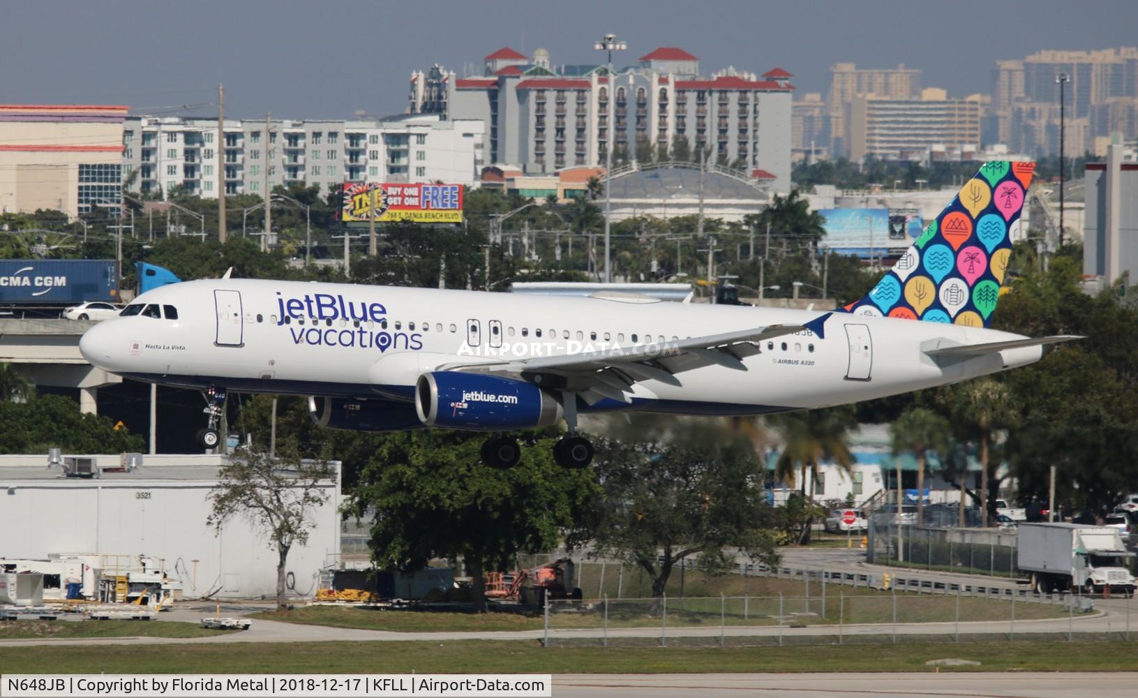 N648JB, 2006 Airbus A320-232 C/N 2970, Jet Blue