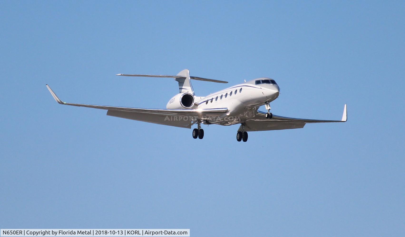N650ER, 2017 Gulfstream G-VI (G650ER) C/N 6306, Gulfstream 650