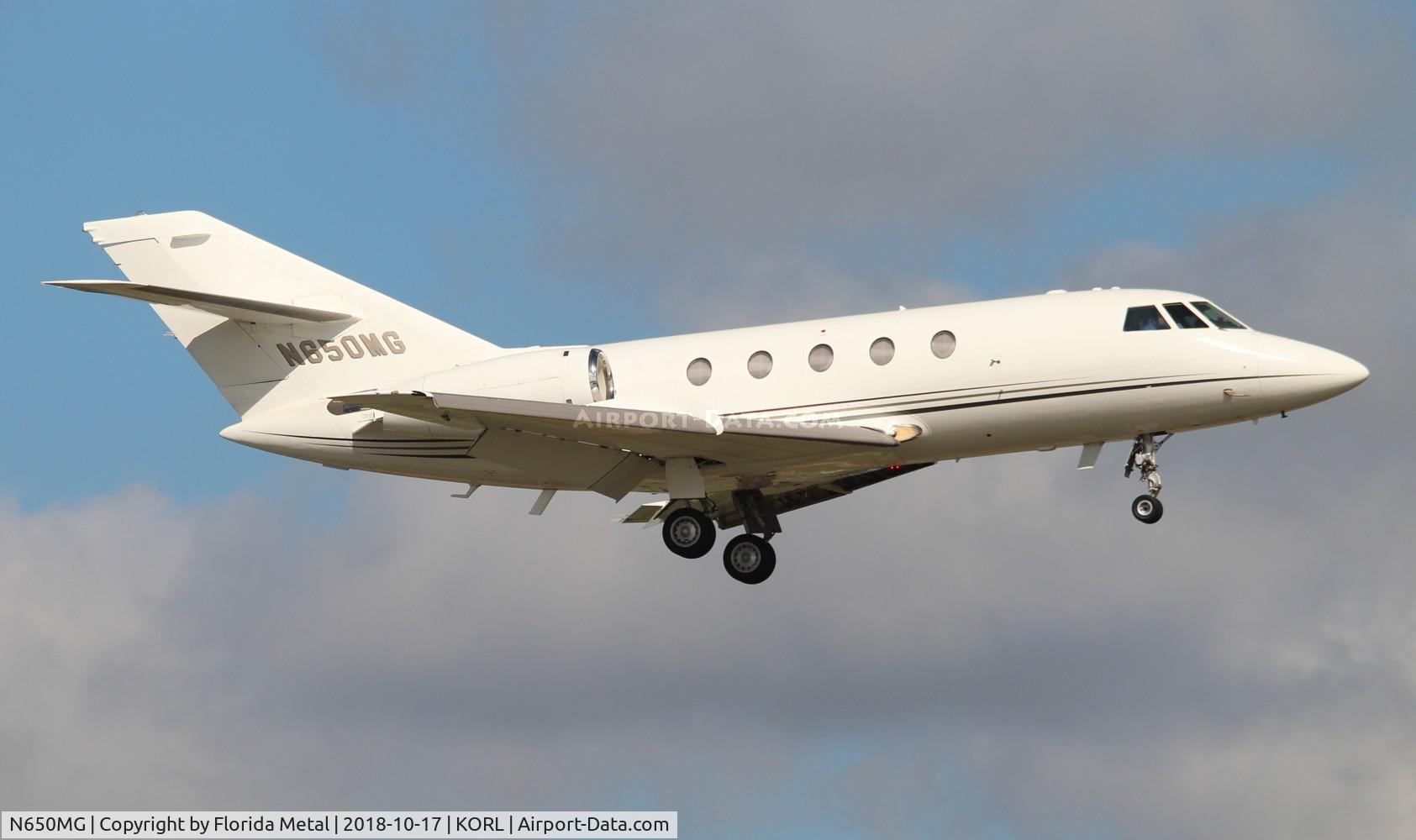 N650MG, 1978 Dassault Falcon (Mystere) 20 C/N 387, Falcon 20