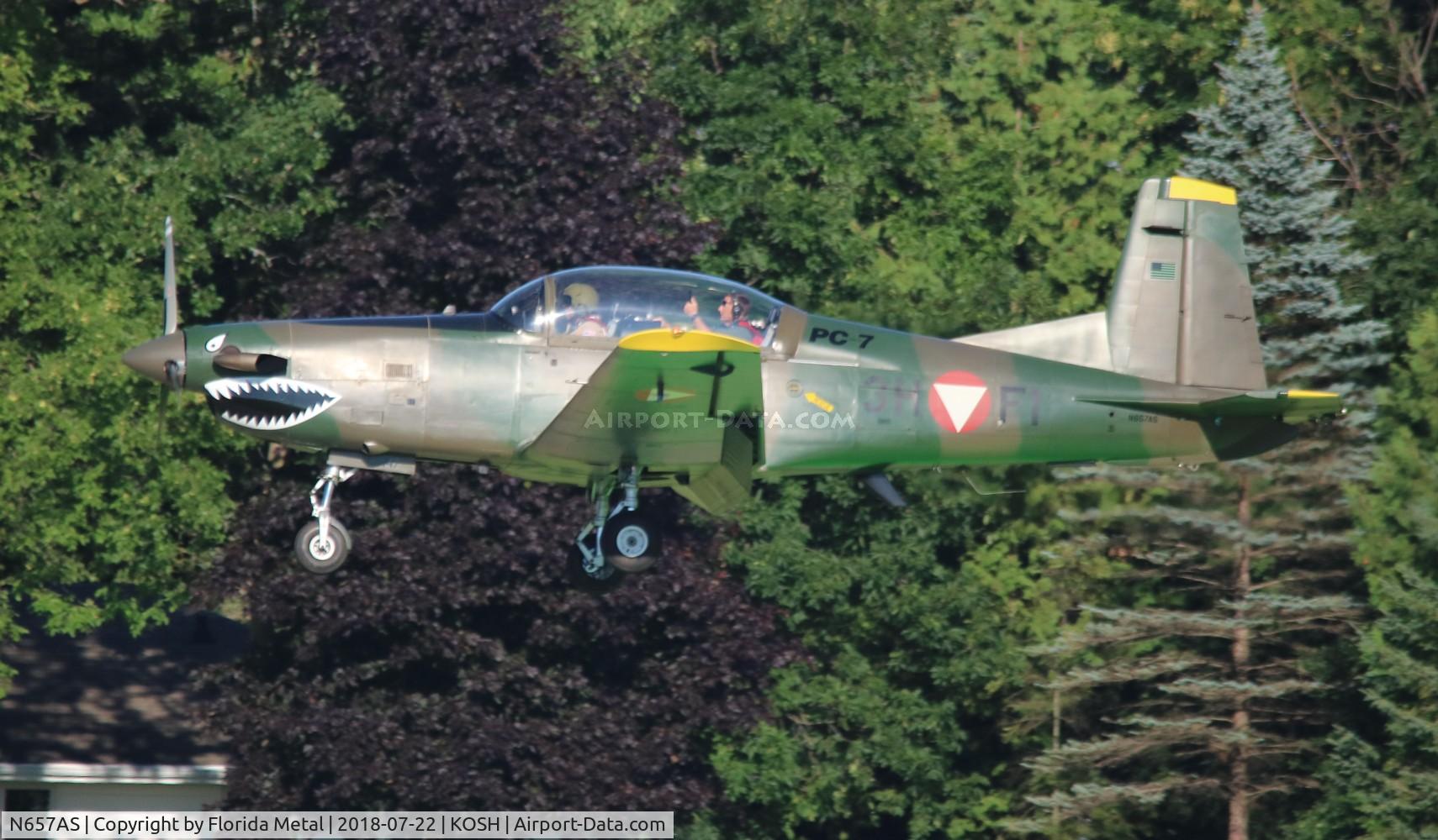 N657AS, Pilatus PC-7 C/N 447, Pilatus PC-7