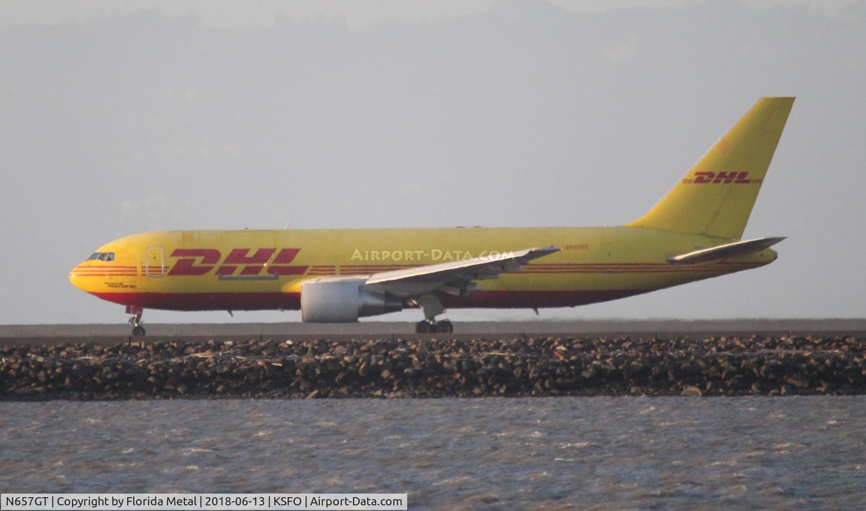 N657GT, 1984 Boeing 767-281 C/N 23018, DHL 767-200