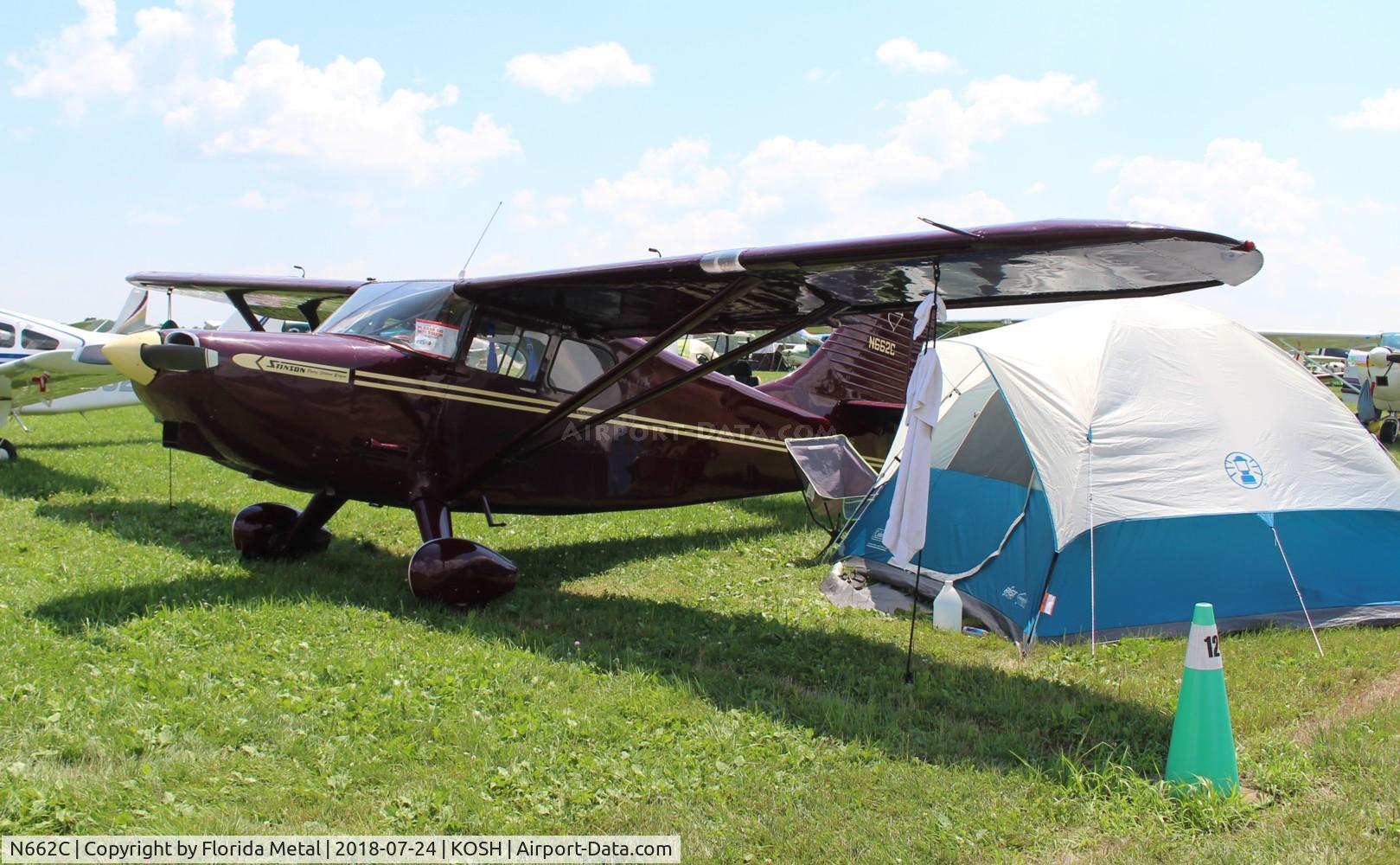 N662C, 1948 Stinson 108-3 Voyager C/N 108-3662, Stinson 108-3