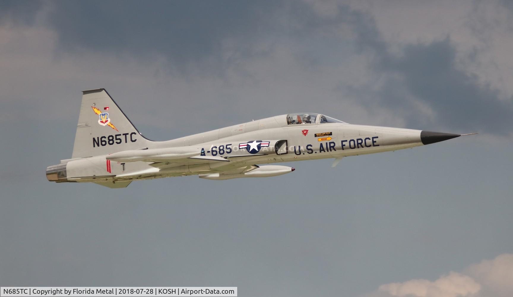 N685TC, 1968 Northrop RF-5A Freedom Fighter C/N 1009, F-5A Freedom Fighter