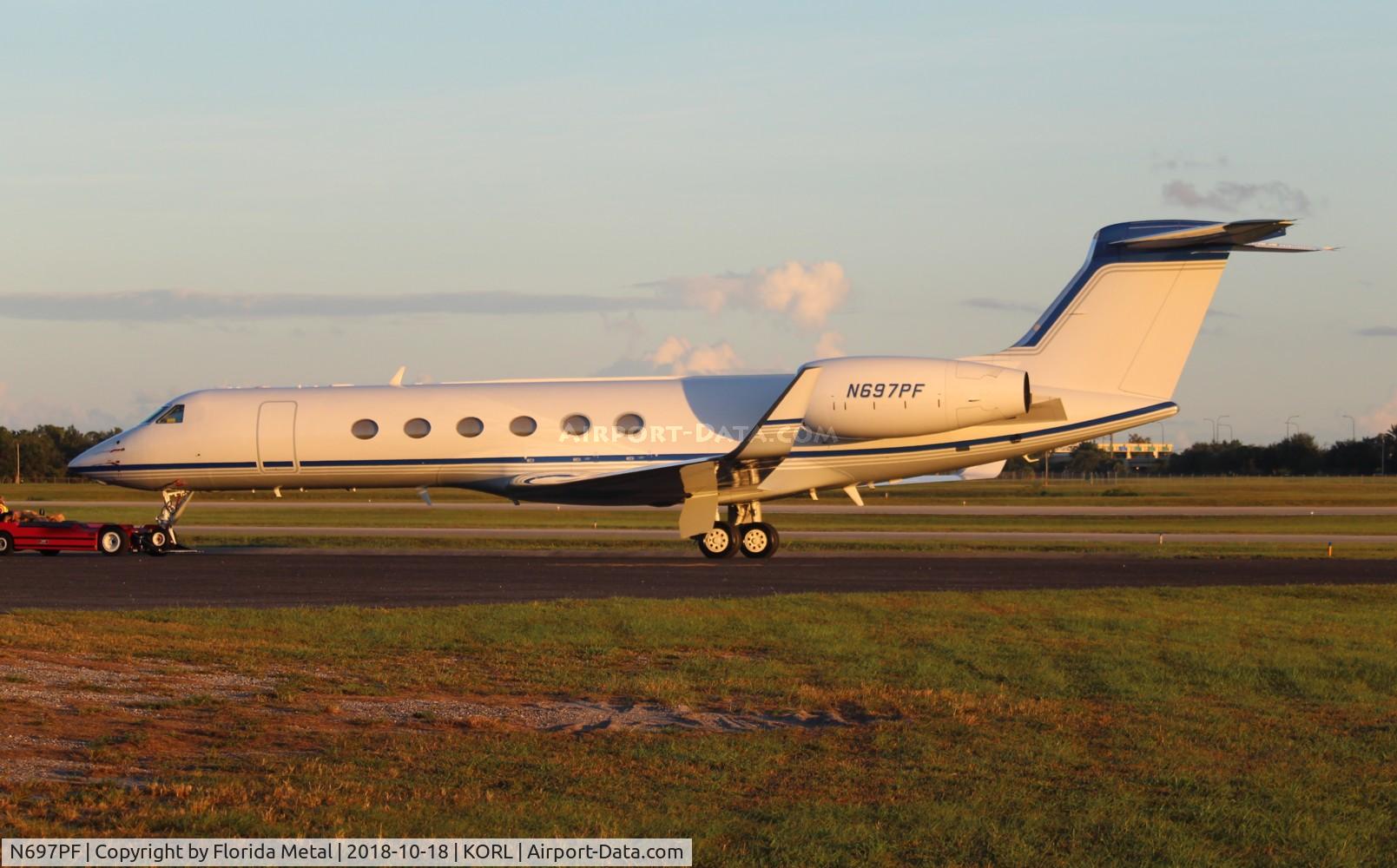 N697PF, 1997 Gulfstream Aerospace G-V Gulfstream V C/N 516, Gulfstream V