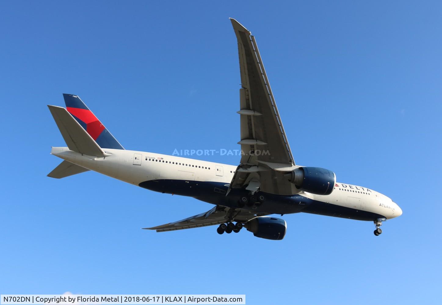 N702DN, 2008 Boeing 777-232/LR C/N 29741, Delta