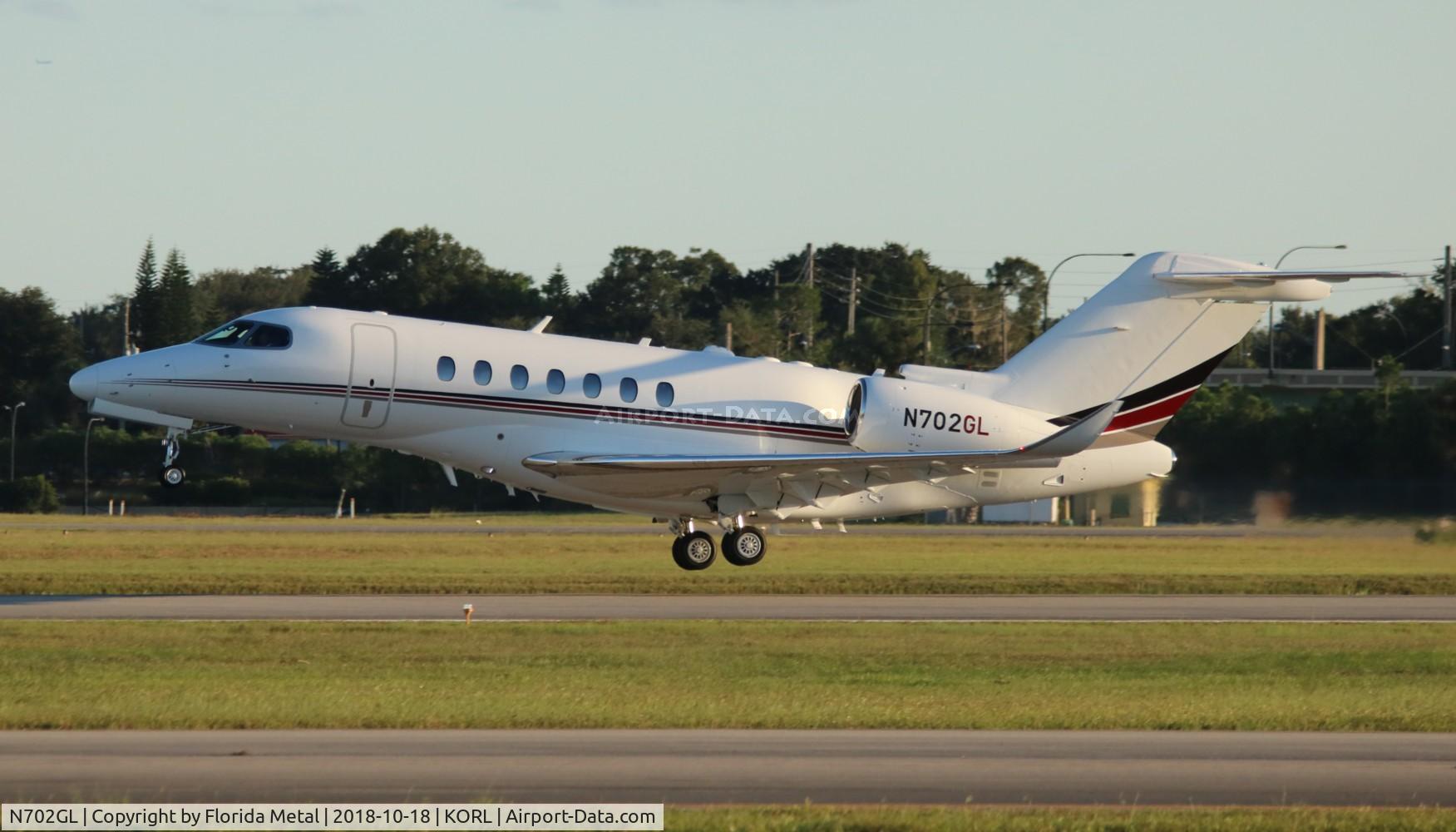 N702GL, 2017 Cessna 700 Citation Longitude C/N 700-0002, Painted in NetJets colors for the reveal for NetJets ordering 175 examples of these at the beginning of NBAA.  