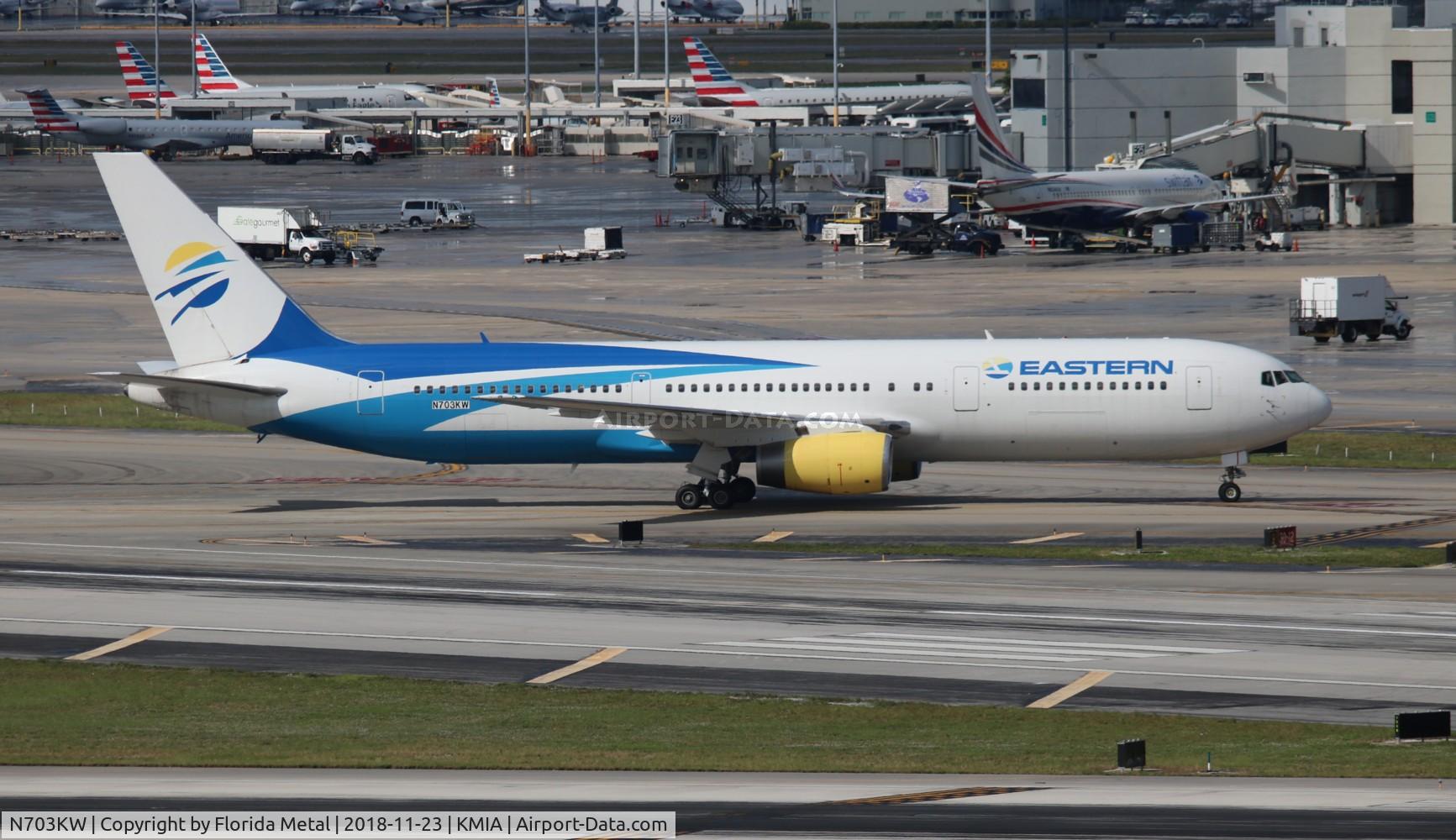 N703KW, 1991 Boeing 767-336 C/N 24343, Eastern
