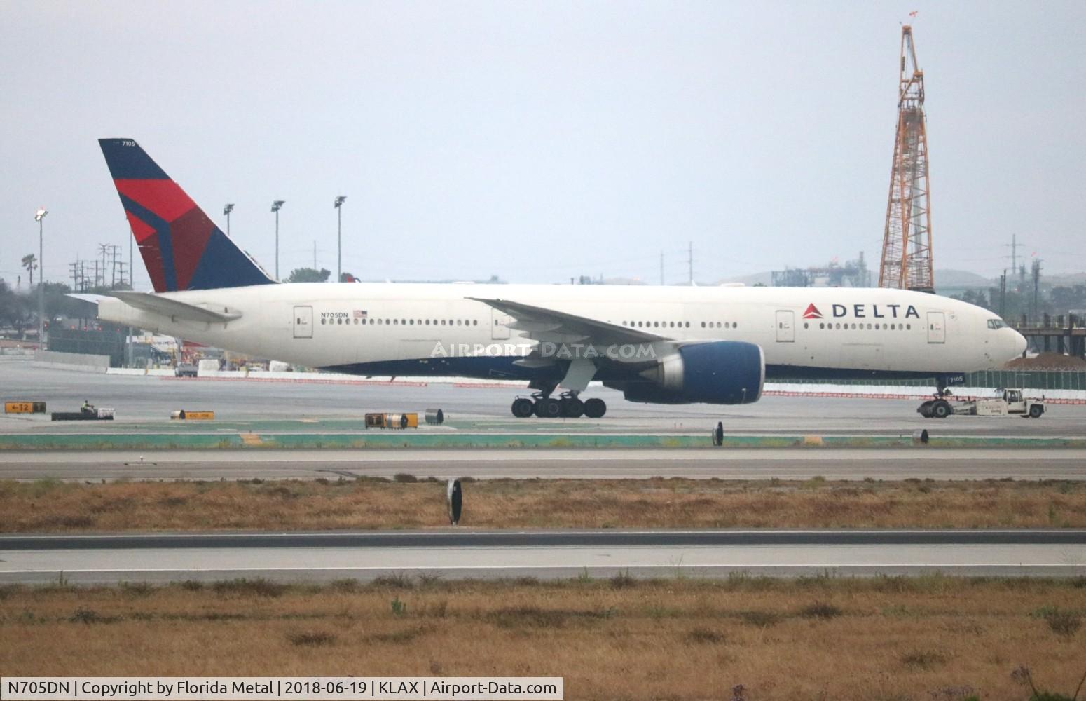 N705DN, 2008 Boeing 777-232/LR C/N 29742, Delta