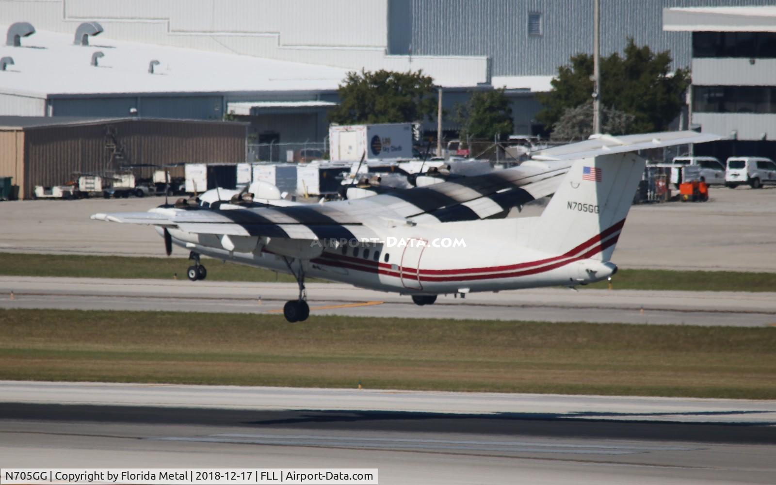 N705GG, 1981 De Havilland Canada DHC-7-102 Dash 7 C/N 48, US Army EO-5C