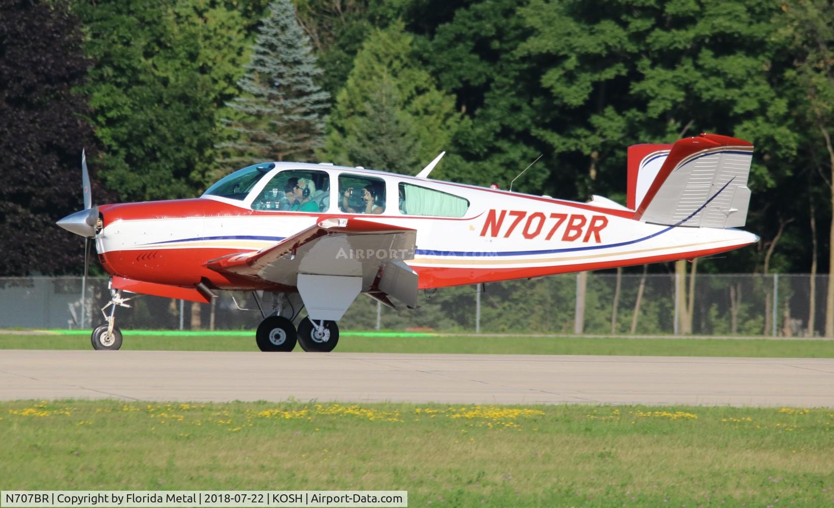 N707BR, 1966 Beech V35 Bonanza C/N D-8312, Bonanza