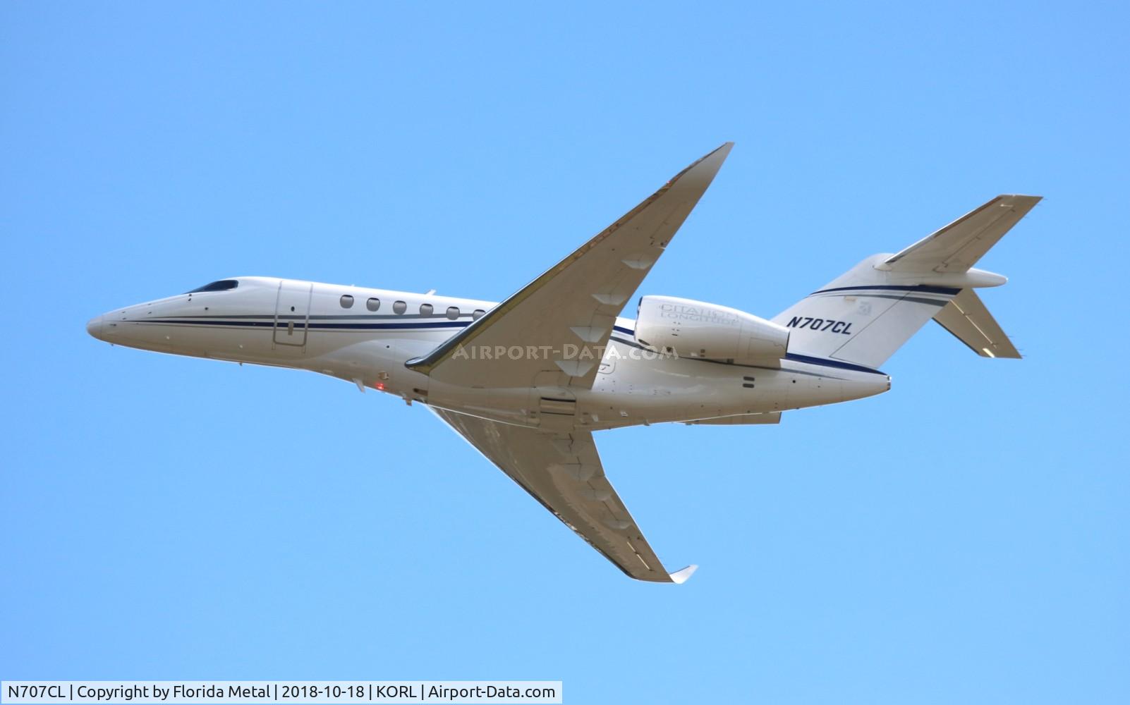 N707CL, 2017 Cessna 700 Citation Longitude C/N 700-0007, Citation Longitude