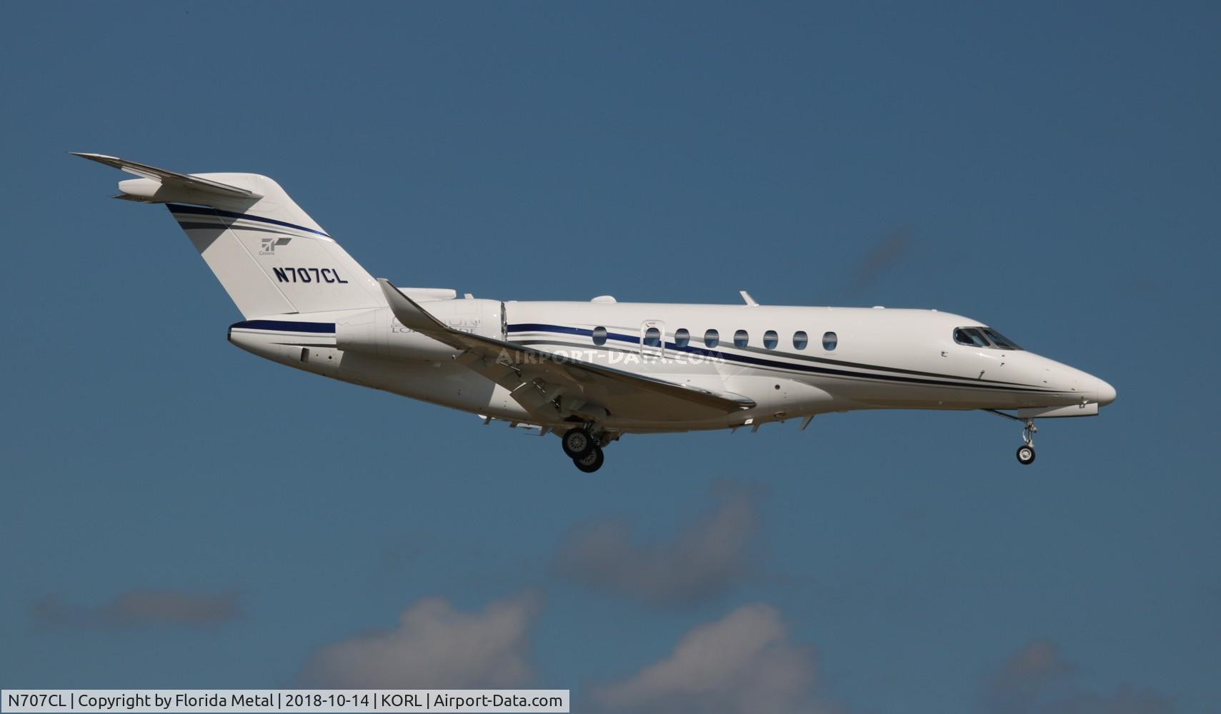 N707CL, 2017 Cessna 700 Citation Longitude C/N 700-0007, Longitude