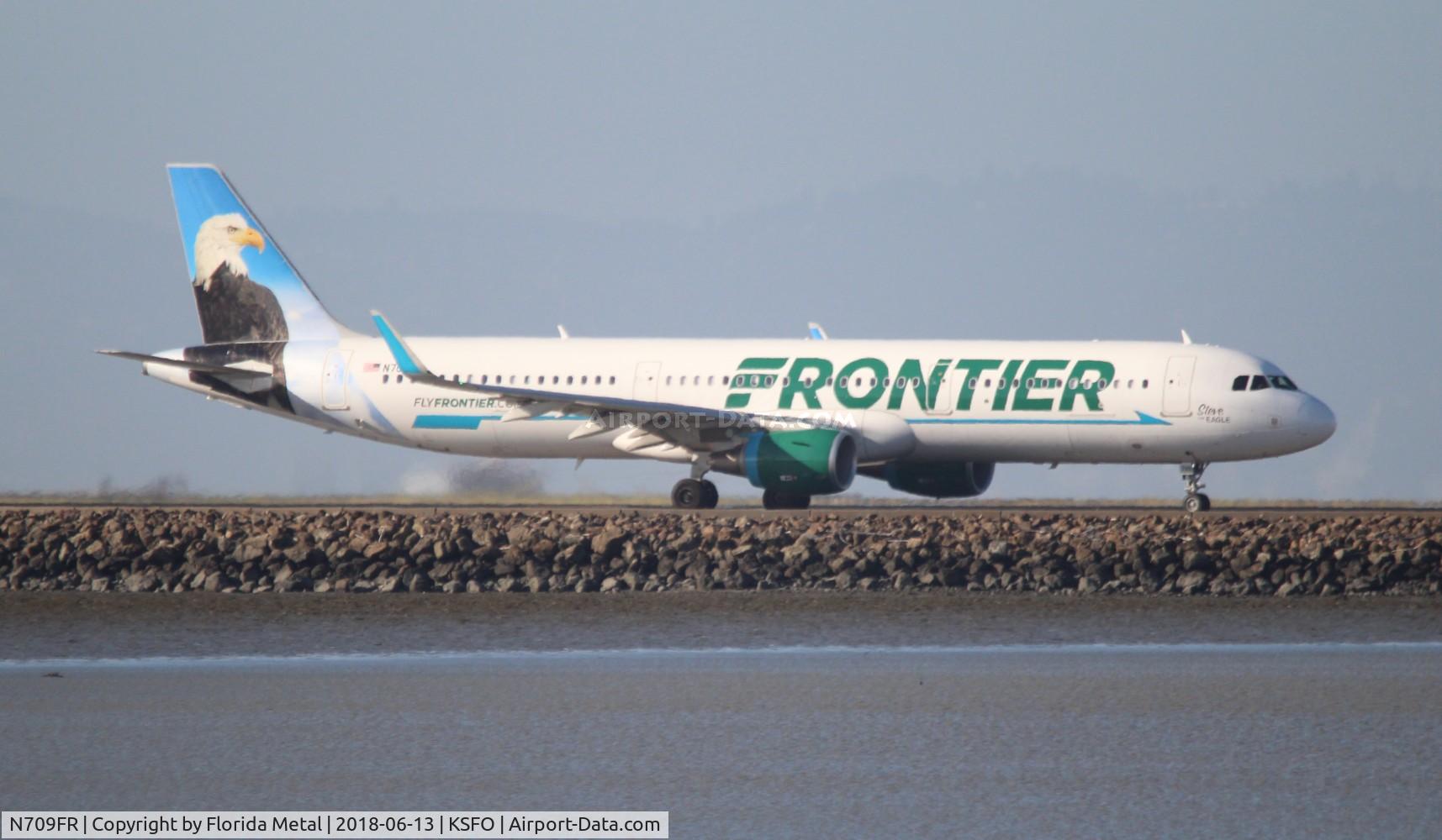N709FR, 2016 Airbus A321-211 C/N 7097, Frontier