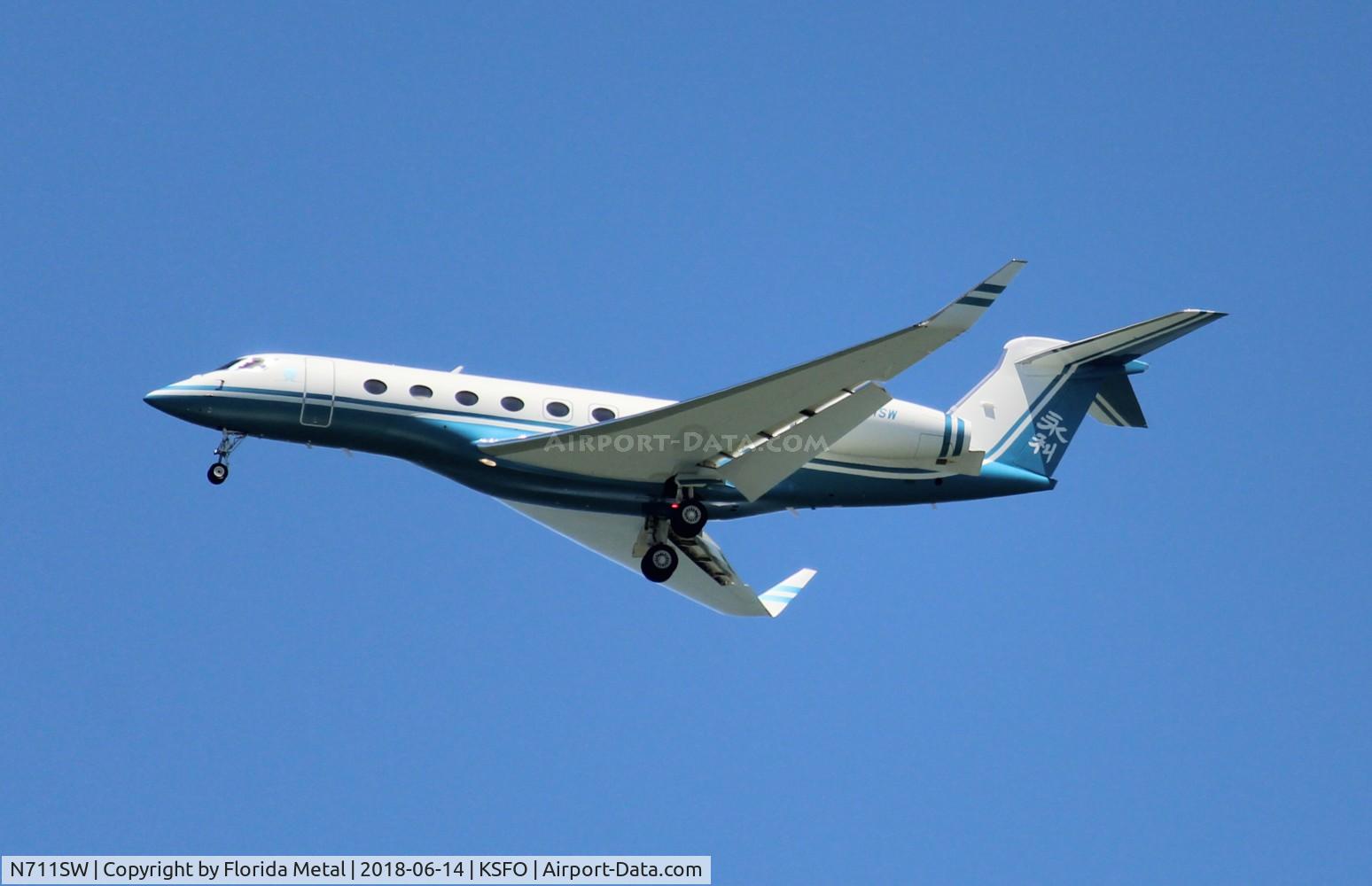N711SW, 2011 Gulfstream Aerospace G650 (G-VI) C/N 6007, Gulfstream G650