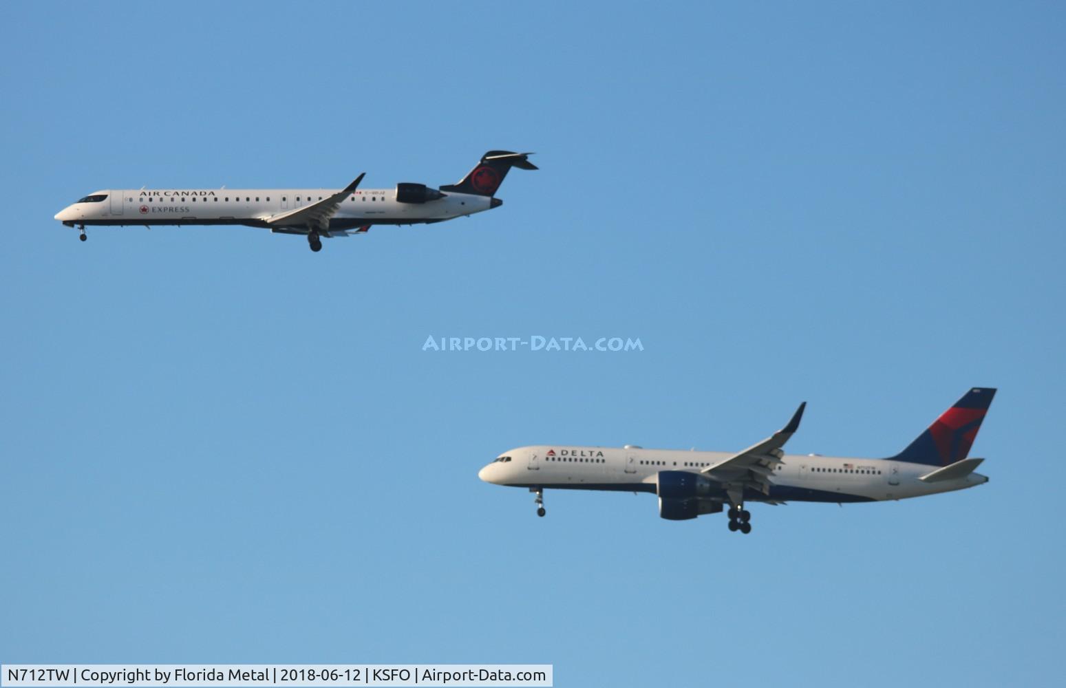 N712TW, 1997 Boeing 757-2Q8 C/N 27624, Delta