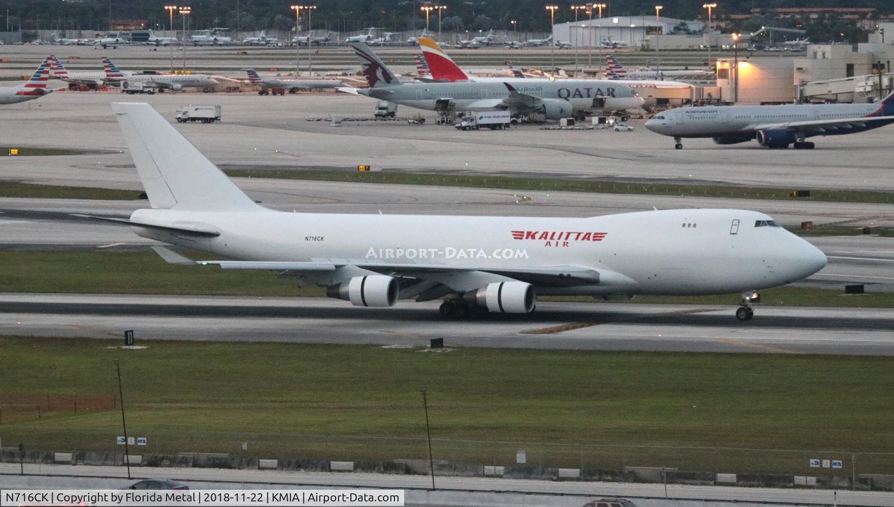 N716CK, 1998 Boeing 747-4B5F/SCD C/N 26408, Kalitta