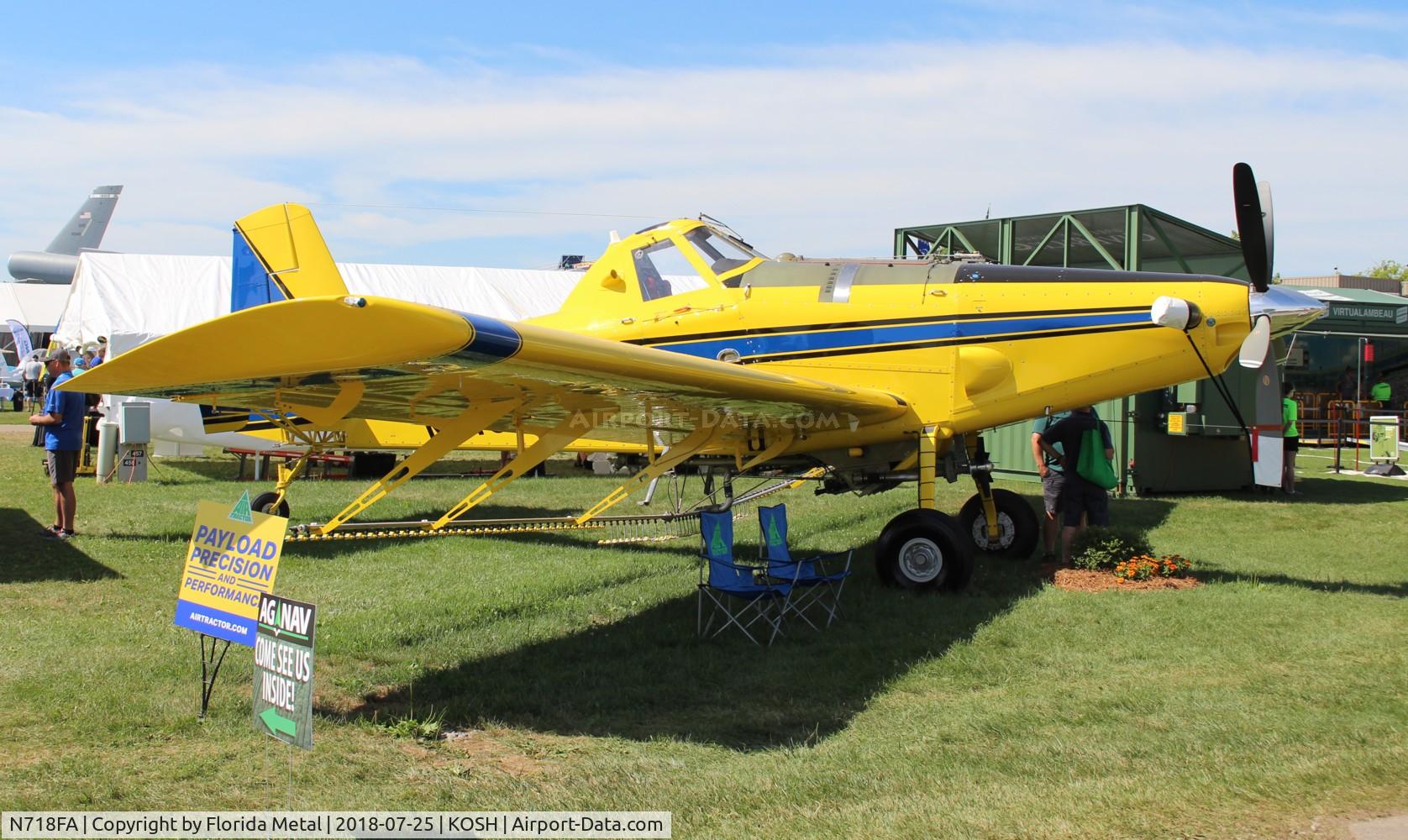 N718FA, 2018 Air Tractor Inc AT-802A C/N 802A-0758, AT-802A