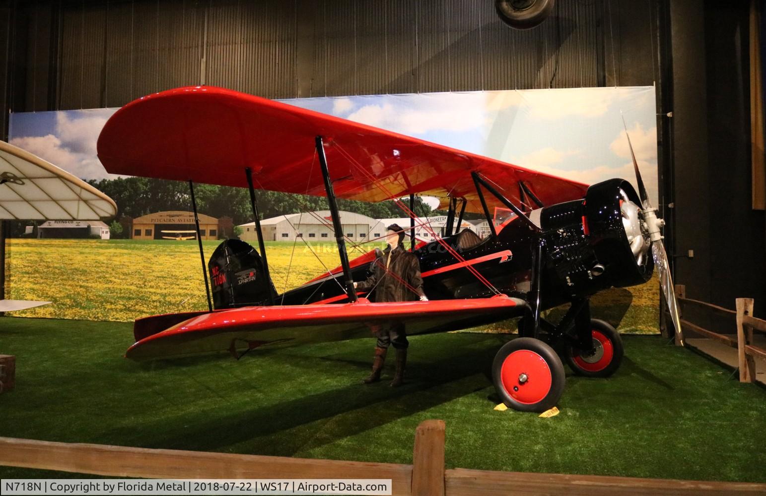 N718N, 1930 Spartan C3-225 C/N A-12, Spartan C3-225