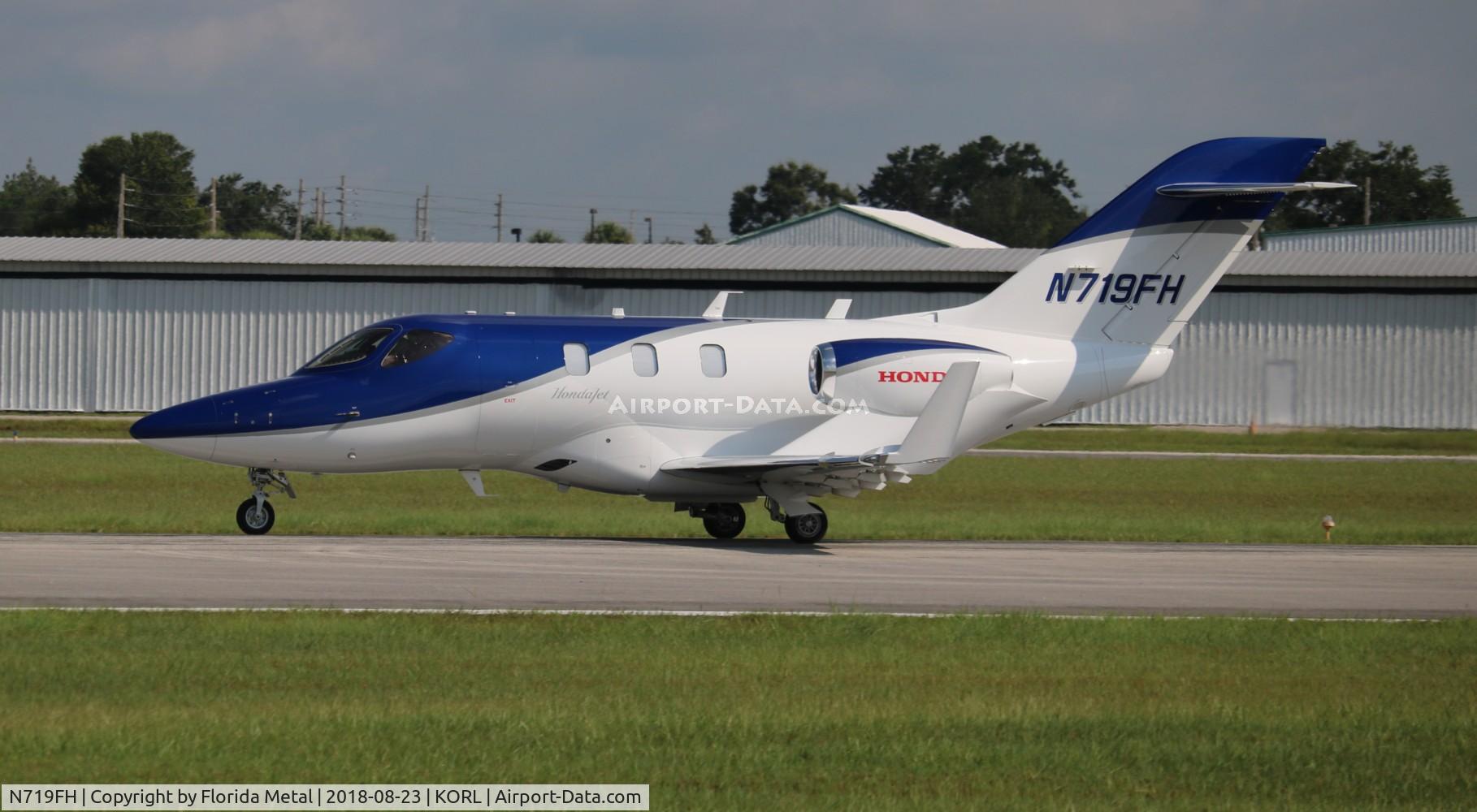 N719FH, 2017 Honda HA-420 HondaJet C/N 42000076, HA420