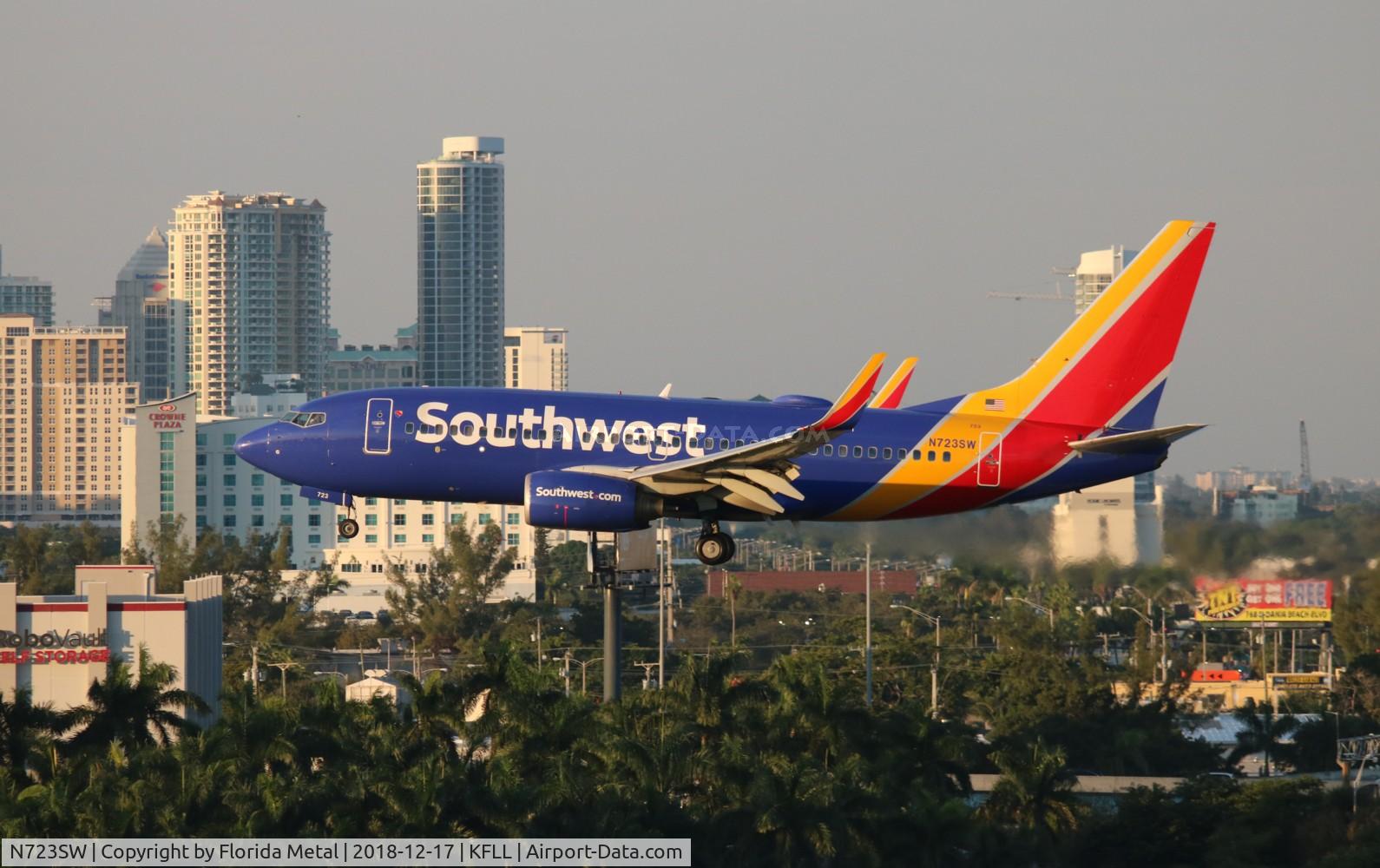 N723SW, 1999 Boeing 737-7H4 C/N 27855, Southwest