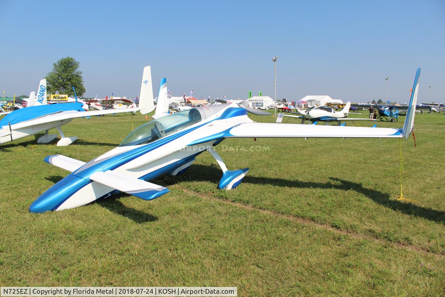 N725EZ, 1981 Rutan VariEze C/N 725, VariEze