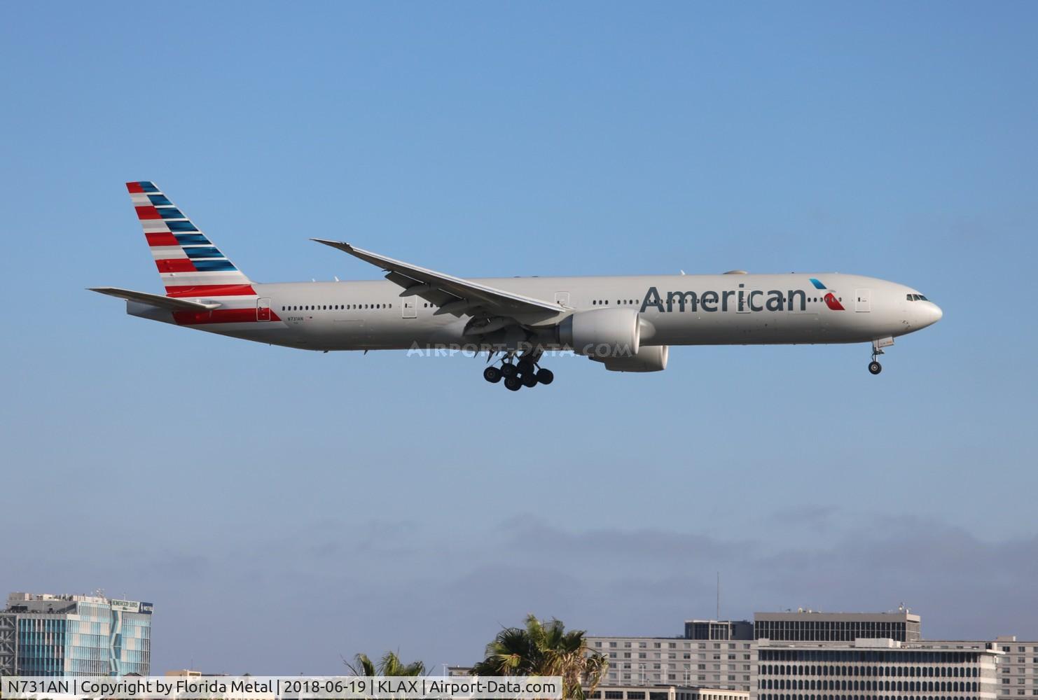 N731AN, 2014 Boeing 777-323/ER C/N 33523, American