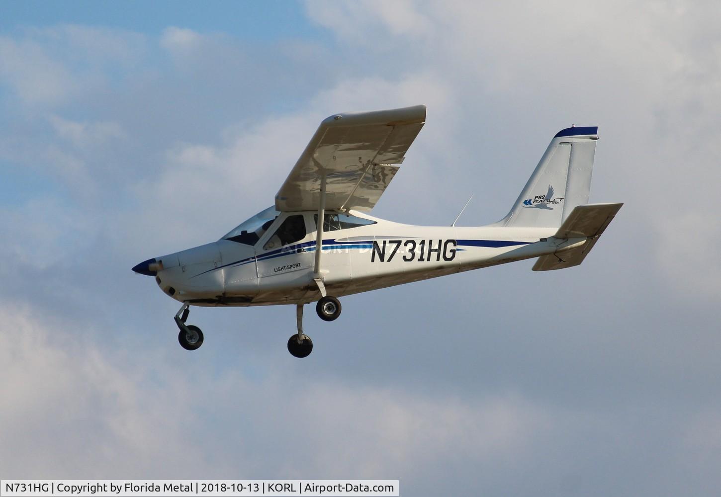 N731HG, 2008 Tecnam P-92 Eaglet C/N 1208, P-92 Eaglet