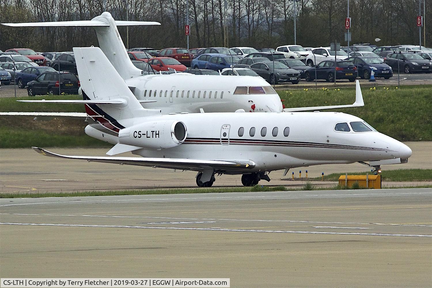 CS-LTH, 2018 Cessna 680A Citation Latitude C/N 680A-0131, At Luton