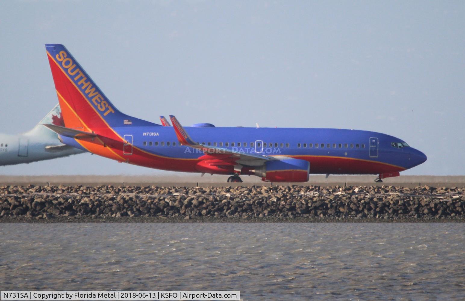 N731SA, 1999 Boeing 737-7H4 C/N 27863, Southwest