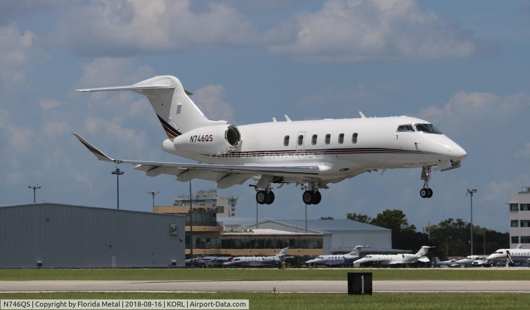 N746QS, 2017 Bombardier Challenger 350 (BD-100-1A10) C/N 20709, NetJets