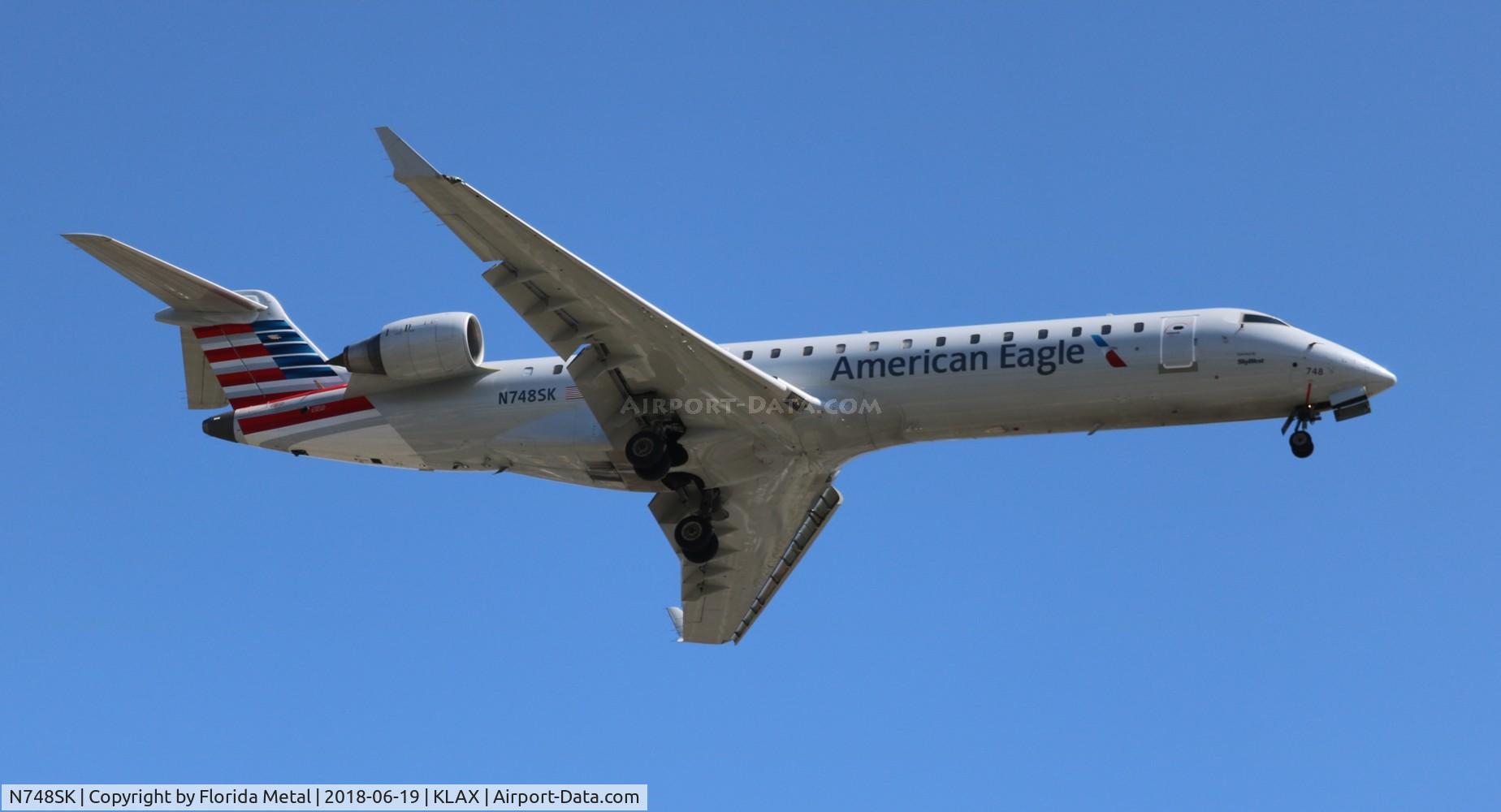 N748SK, 2005 Bombardier CRJ-700 (CL-600-2C10) Regional Jet C/N 10203, American Eagle