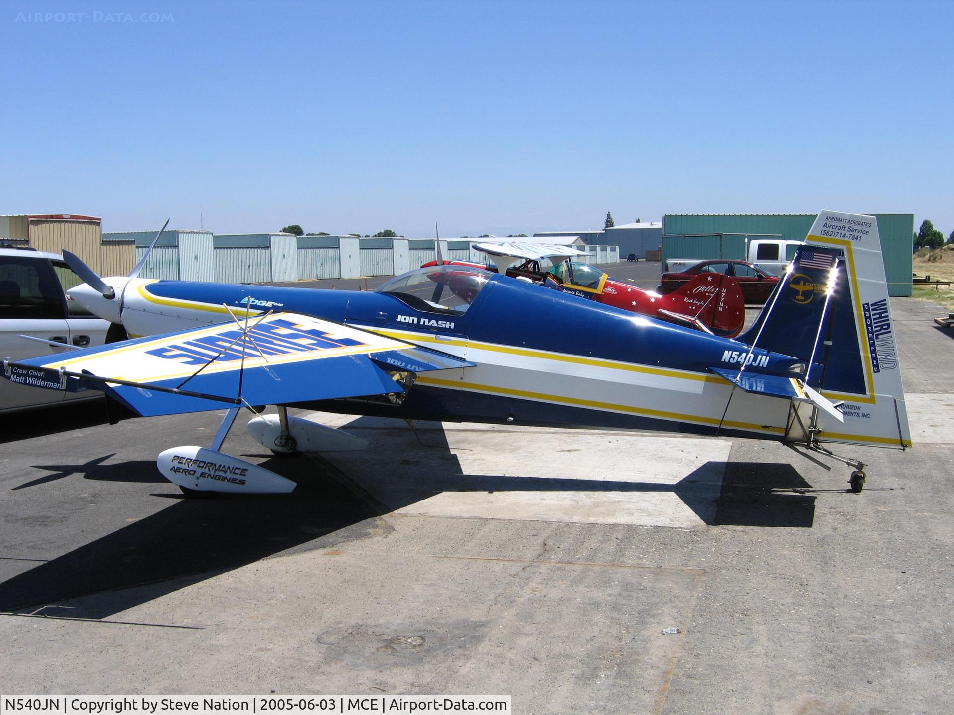 N540JN, 1997 Zivko Edge 540 C/N 0018, Jon Nash's 1997 EDGE 540 at Merced, CA