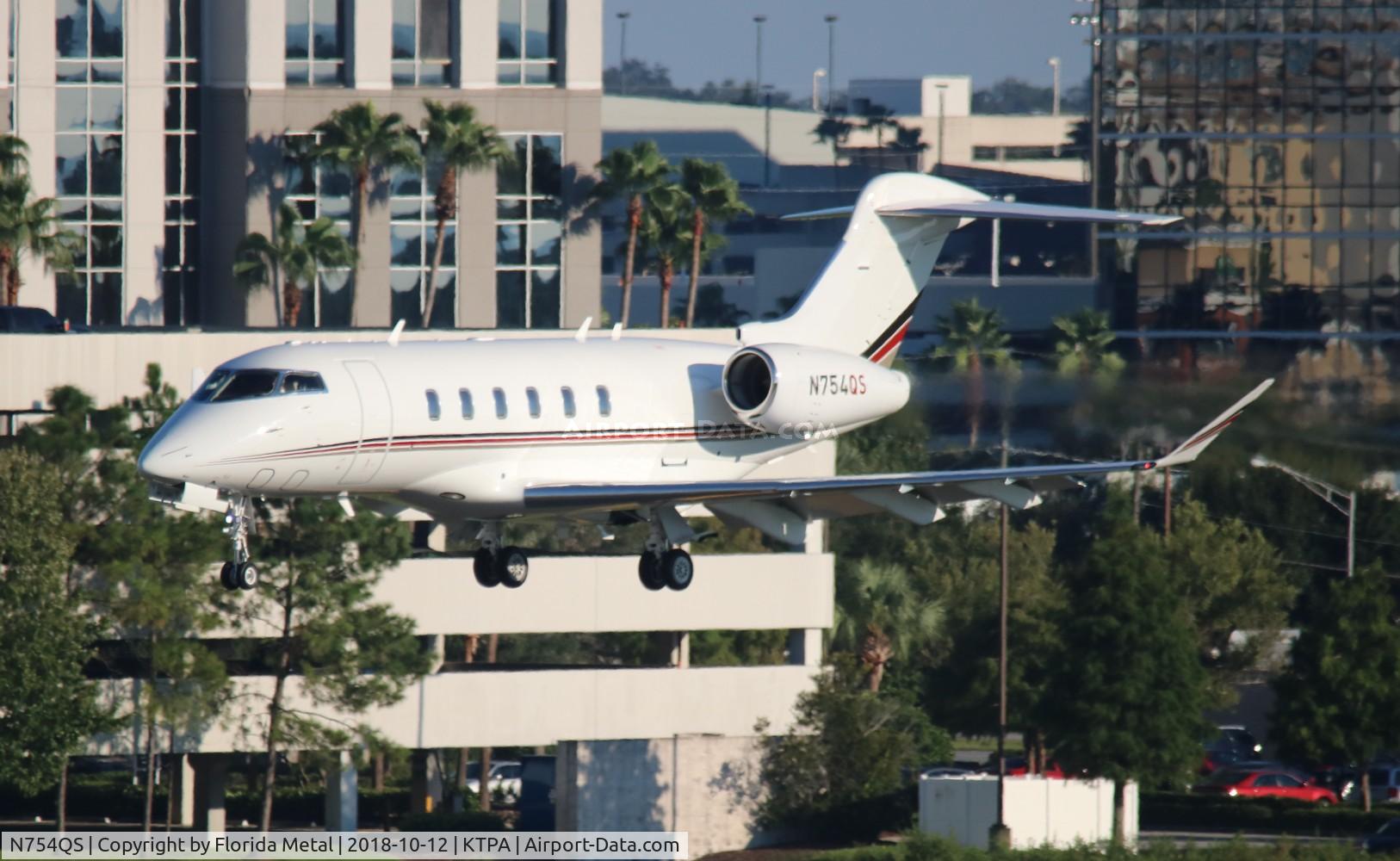 N754QS, 2018 Bombardier Challenger 350 (BD 100-1A10) C/N 20732, NetJets