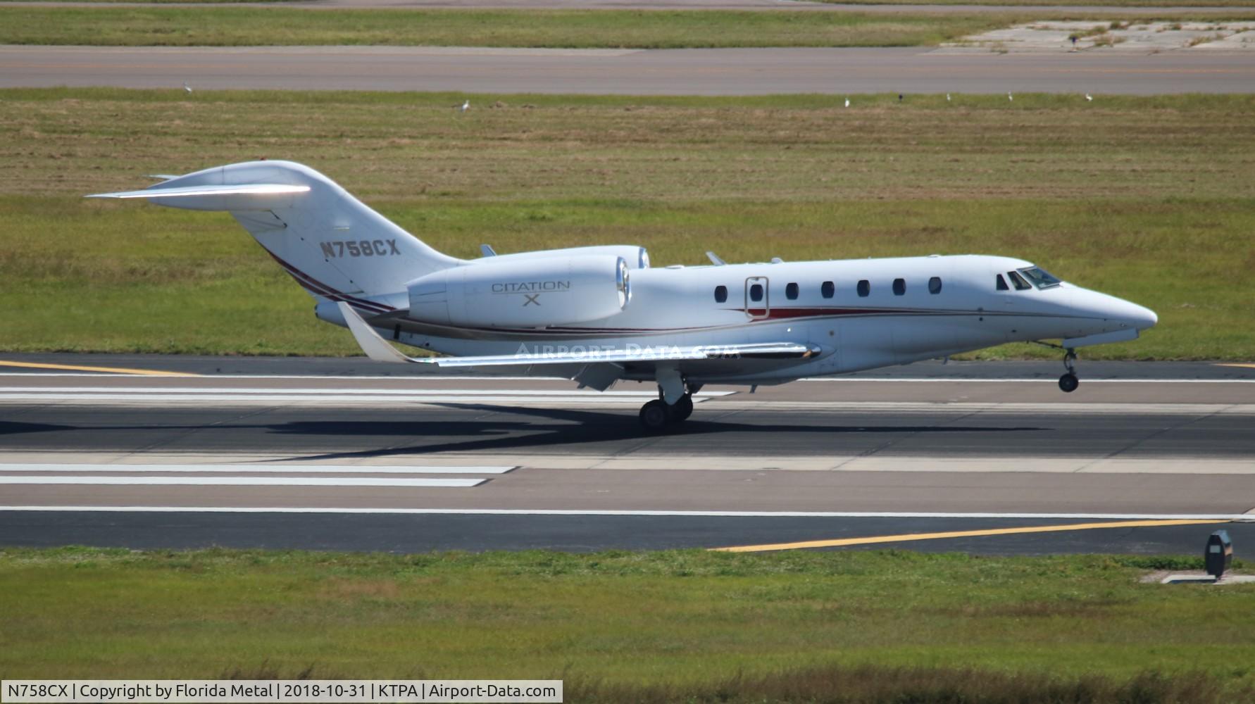 N758CX, 1998 Cessna 750 Citation X Citation X C/N 750-0058, Citation X