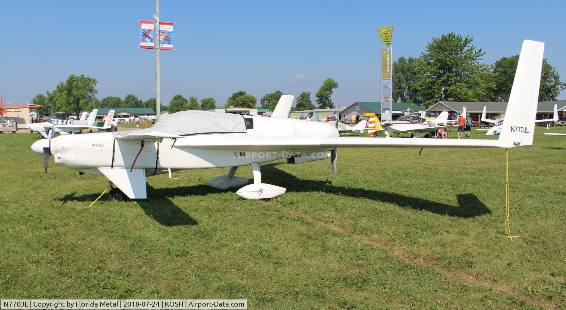 N770JL, 2003 Rutan Defiant C/N 61, Rutan Defiant