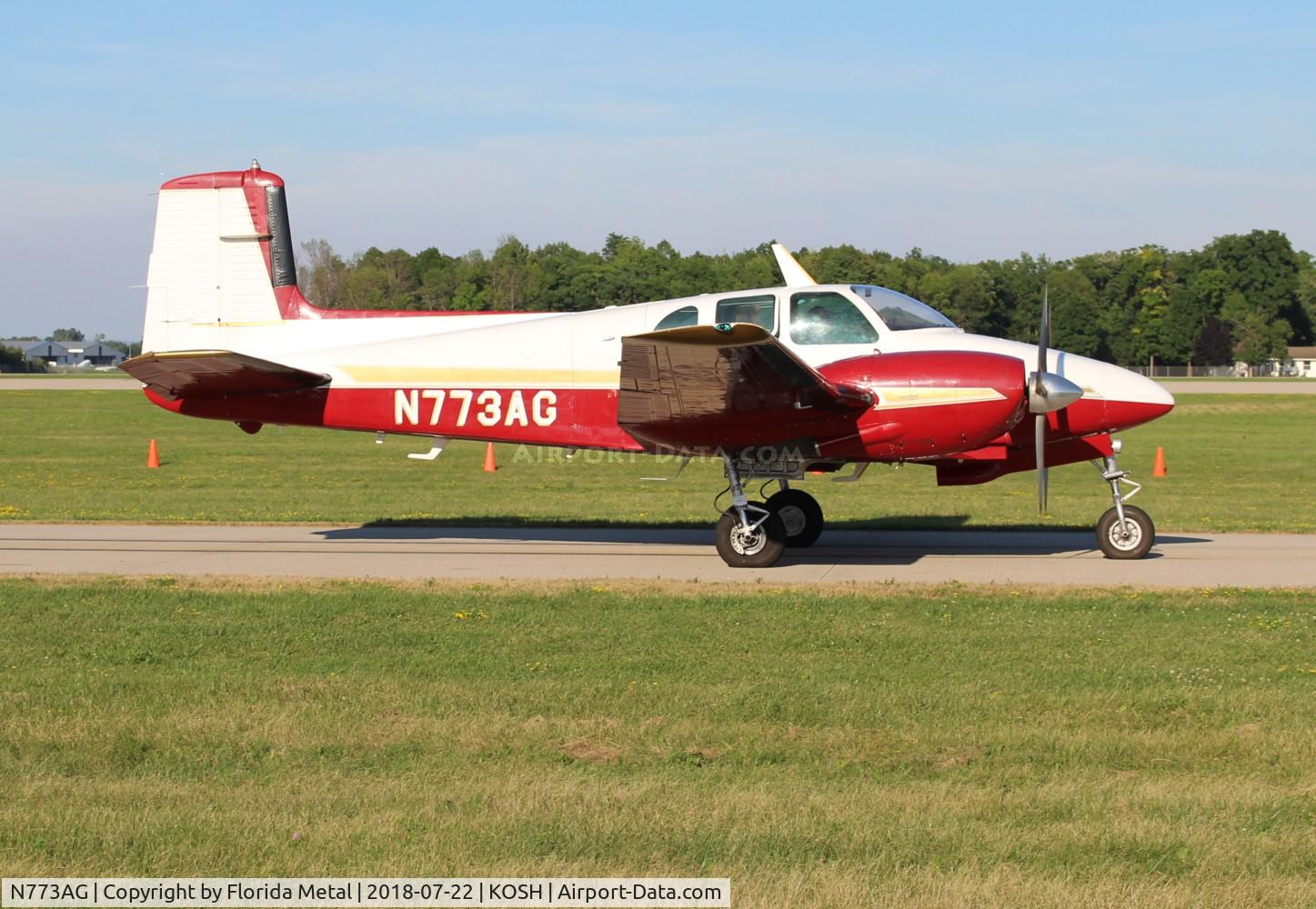 N773AG, 1960 Beech H50 C/N HH-130, Twin Bonanza