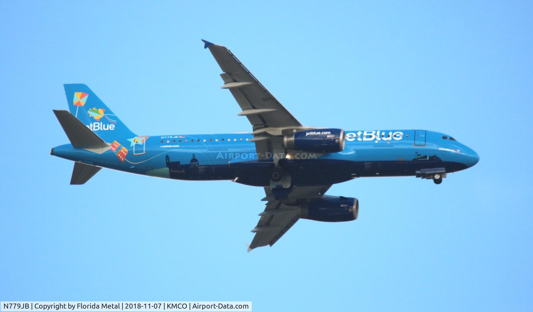 N779JB, 2009 Airbus A320-232 C/N 3811, Bluericua